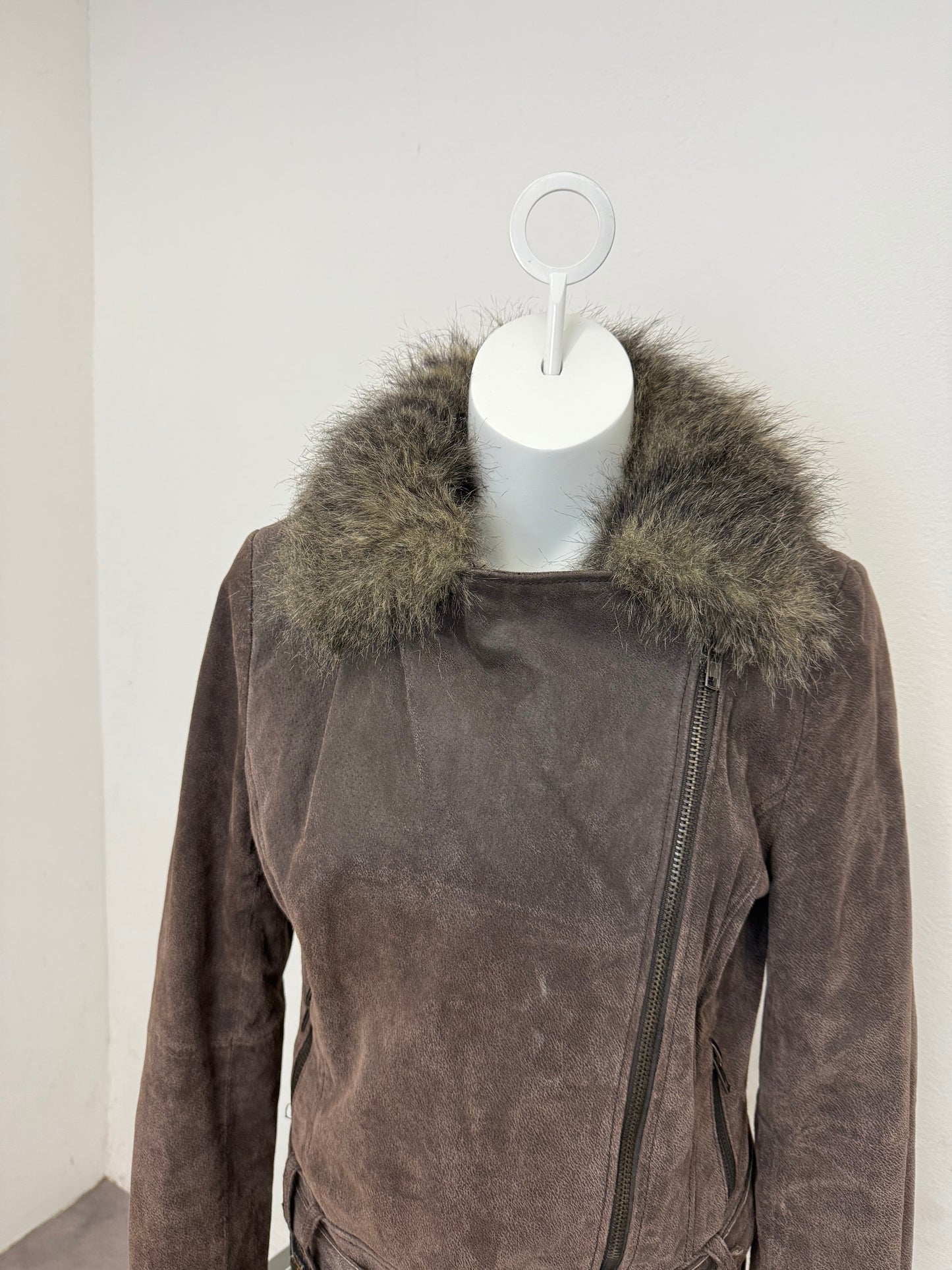 Jane Norman Suede Jacket (UK14)