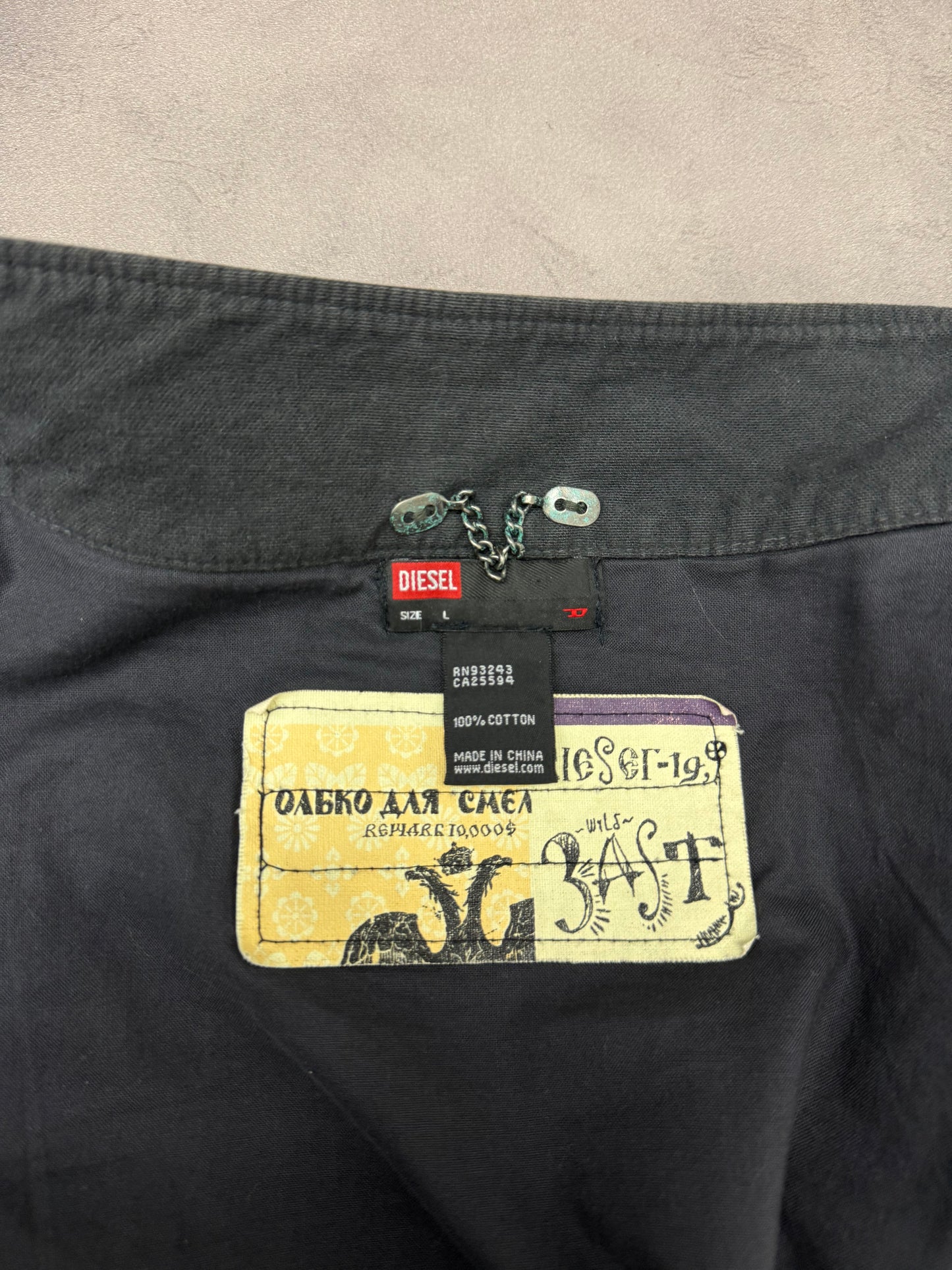 Diesel Utility Cropped Jacket (L)