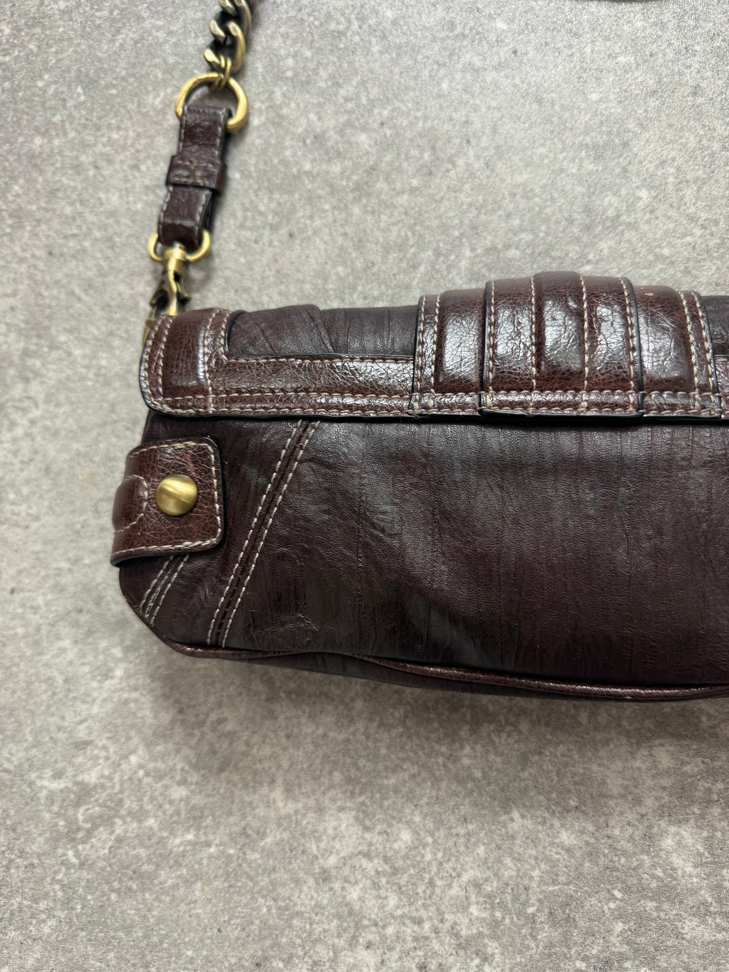 Guess Brown Shoulder Bag