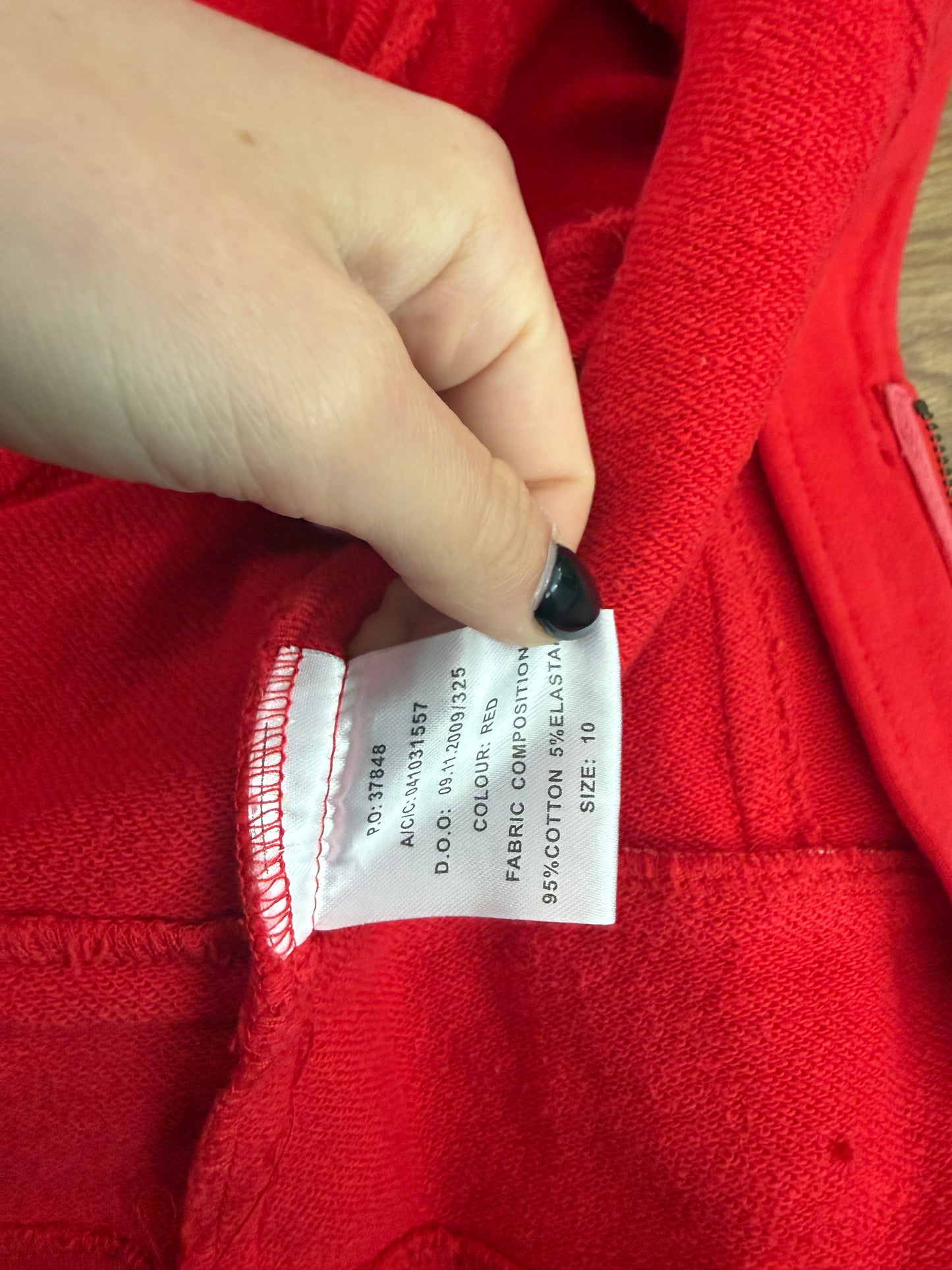 Jane Norman Military Zip Jumper (UK10)