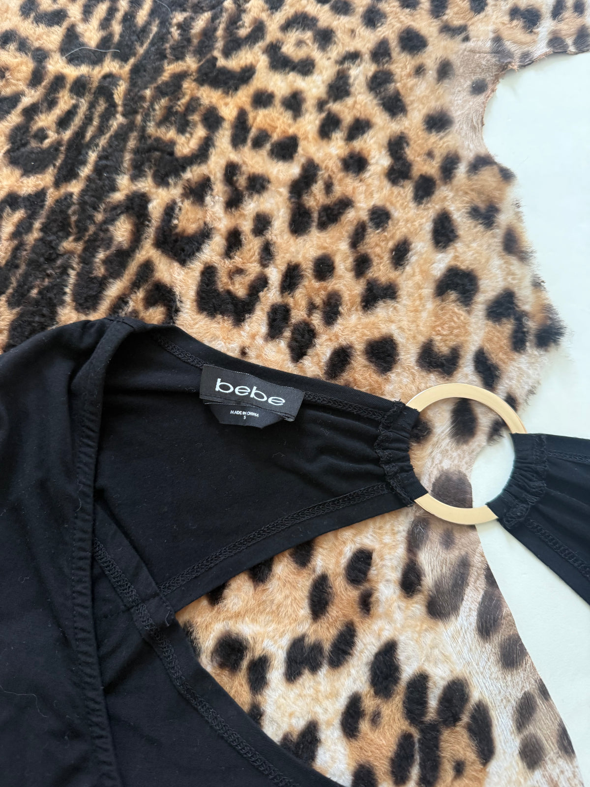Bebe Y2K Longsleeve Top (S)