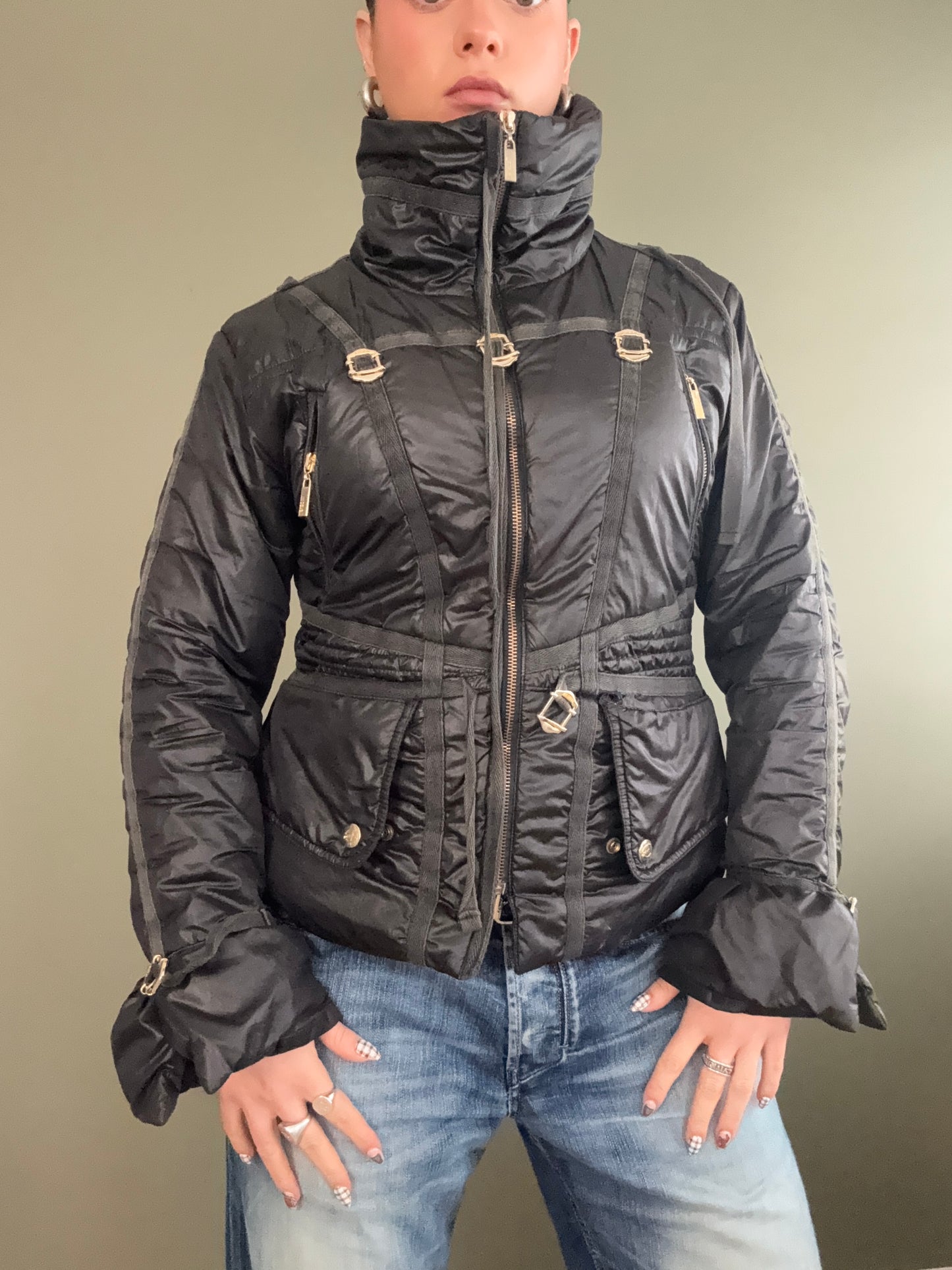 Cavalli Puffer Coat (UK8)