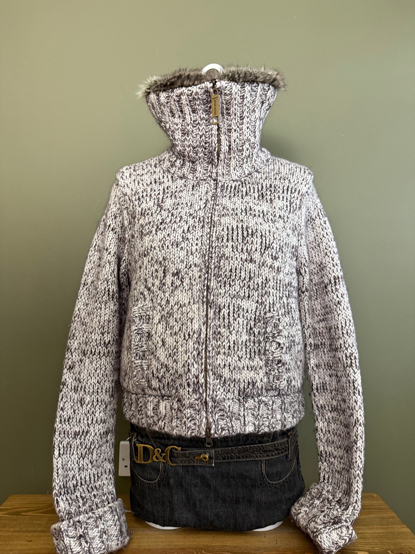 Wool Zip Jacket (UK16)