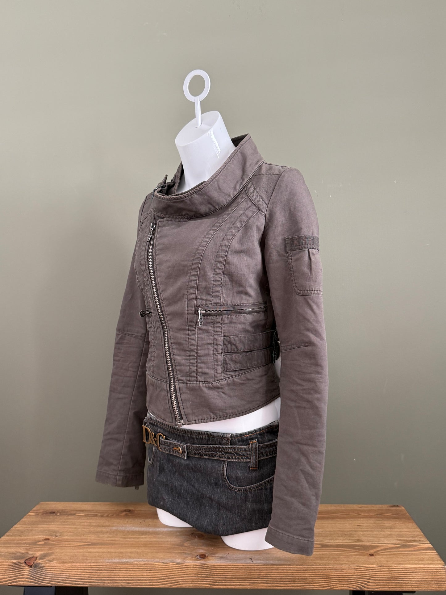 Diesel Cropped Utility Jacket (M)
