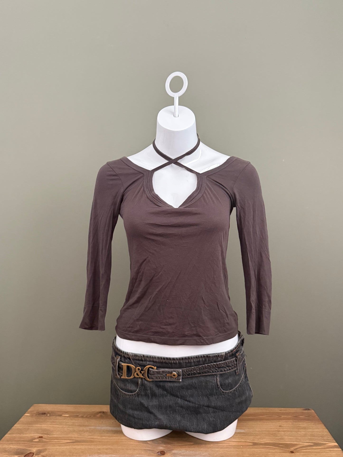 Diesel 3/4 Sleeve Top (S)