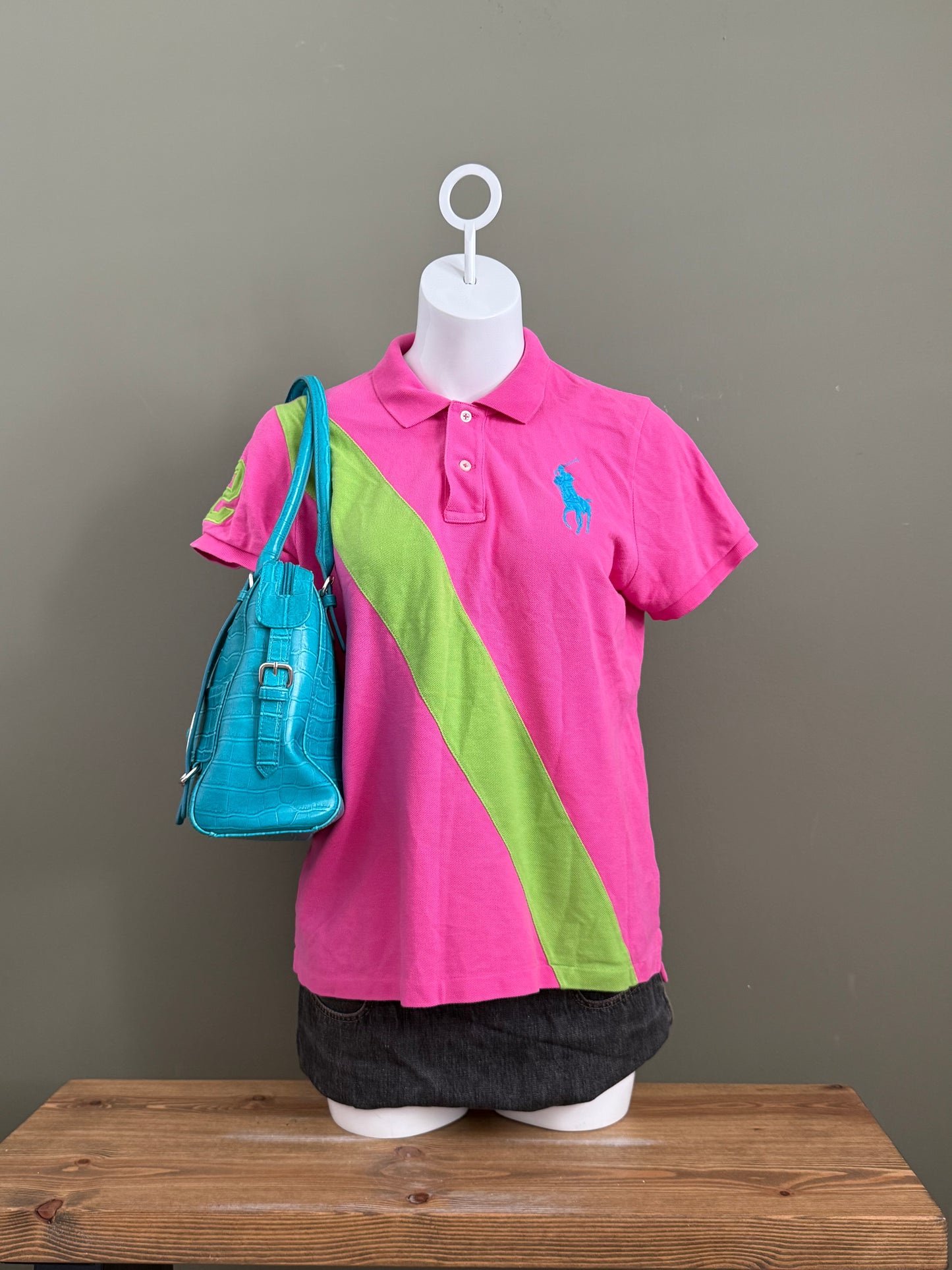 Jane Norman Turquoise Shoulder Bag