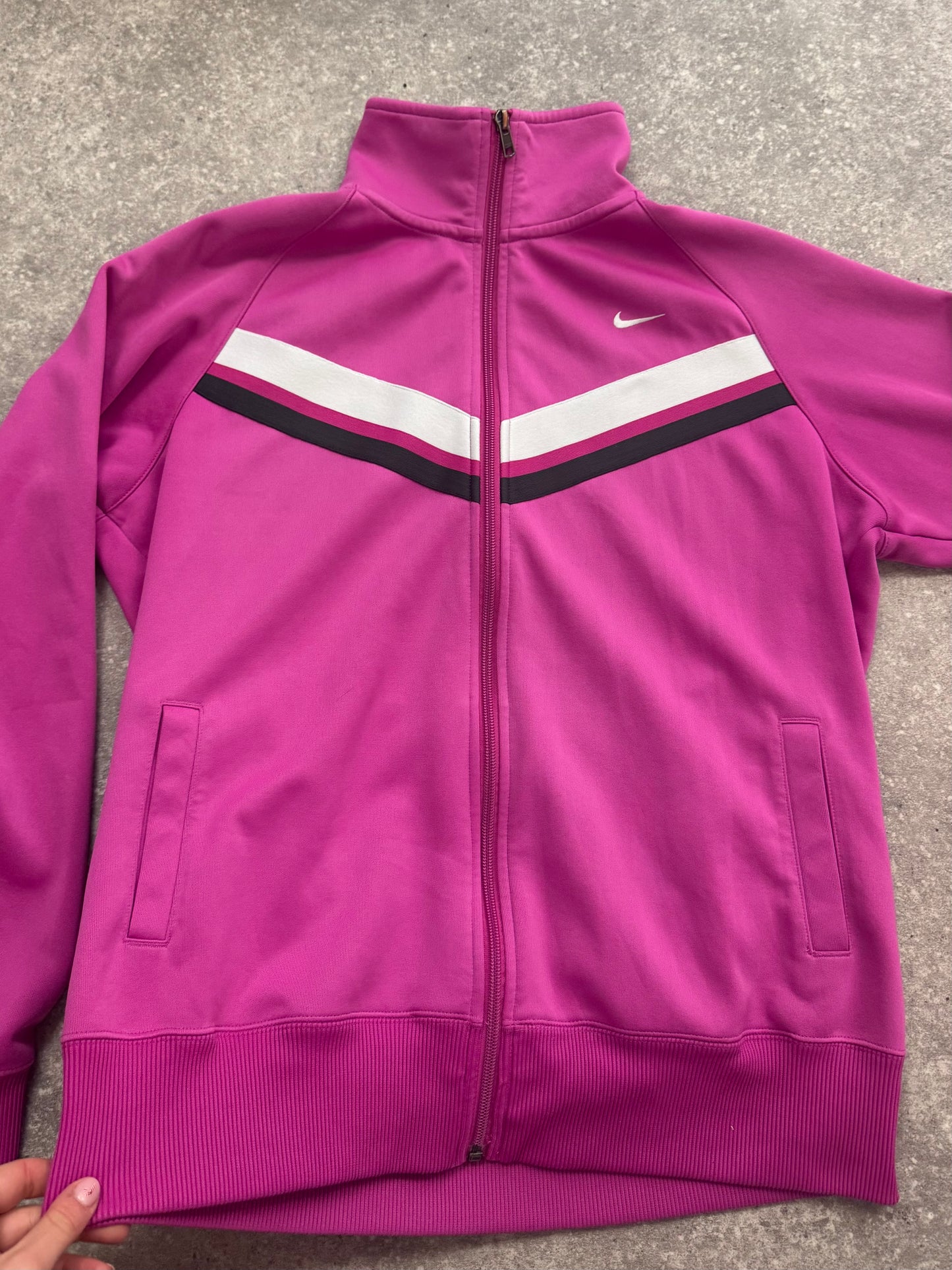 Pink Nike Tracksuit Top (XL)