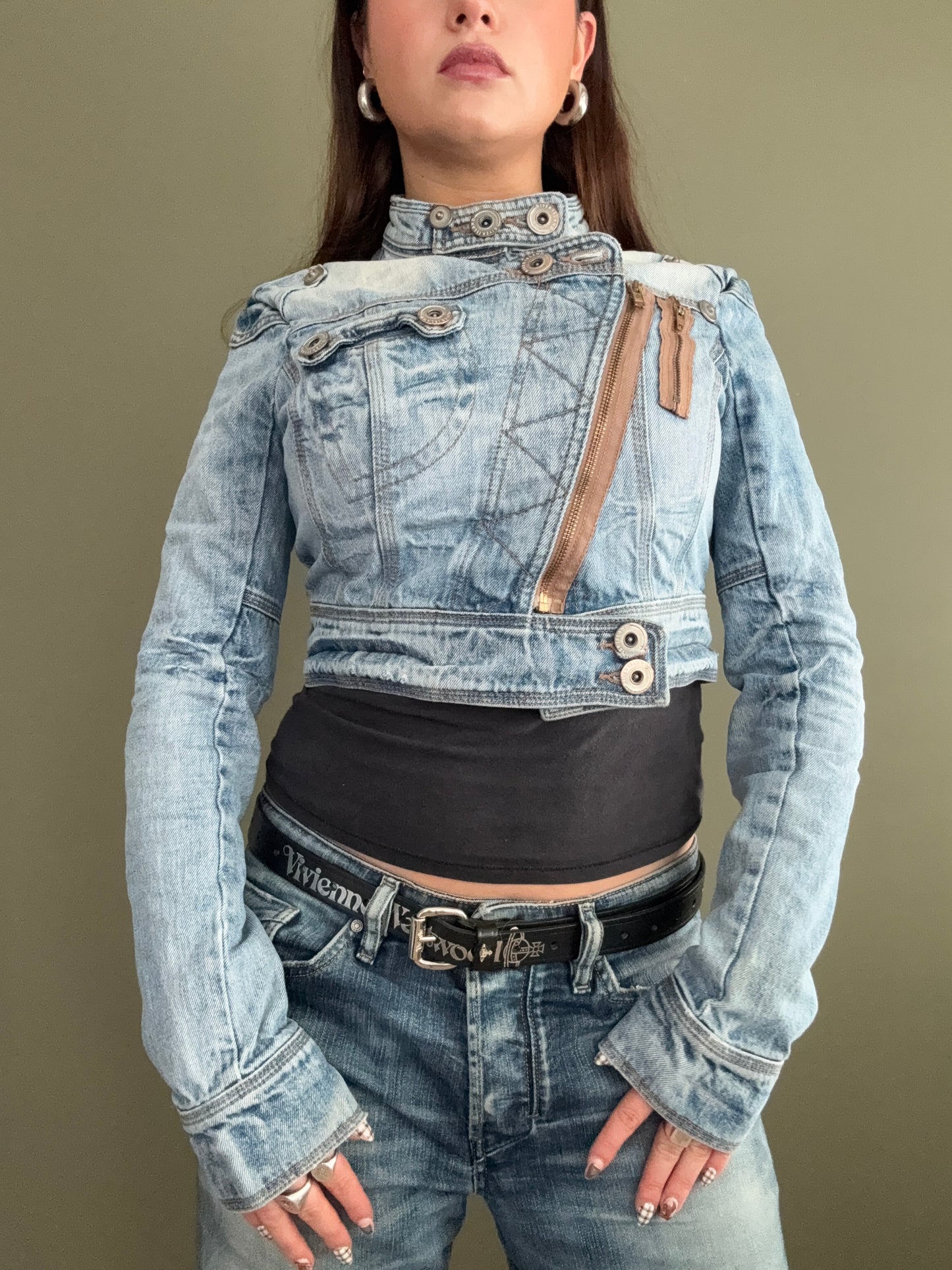 Corset Denim Jacket (UK12)