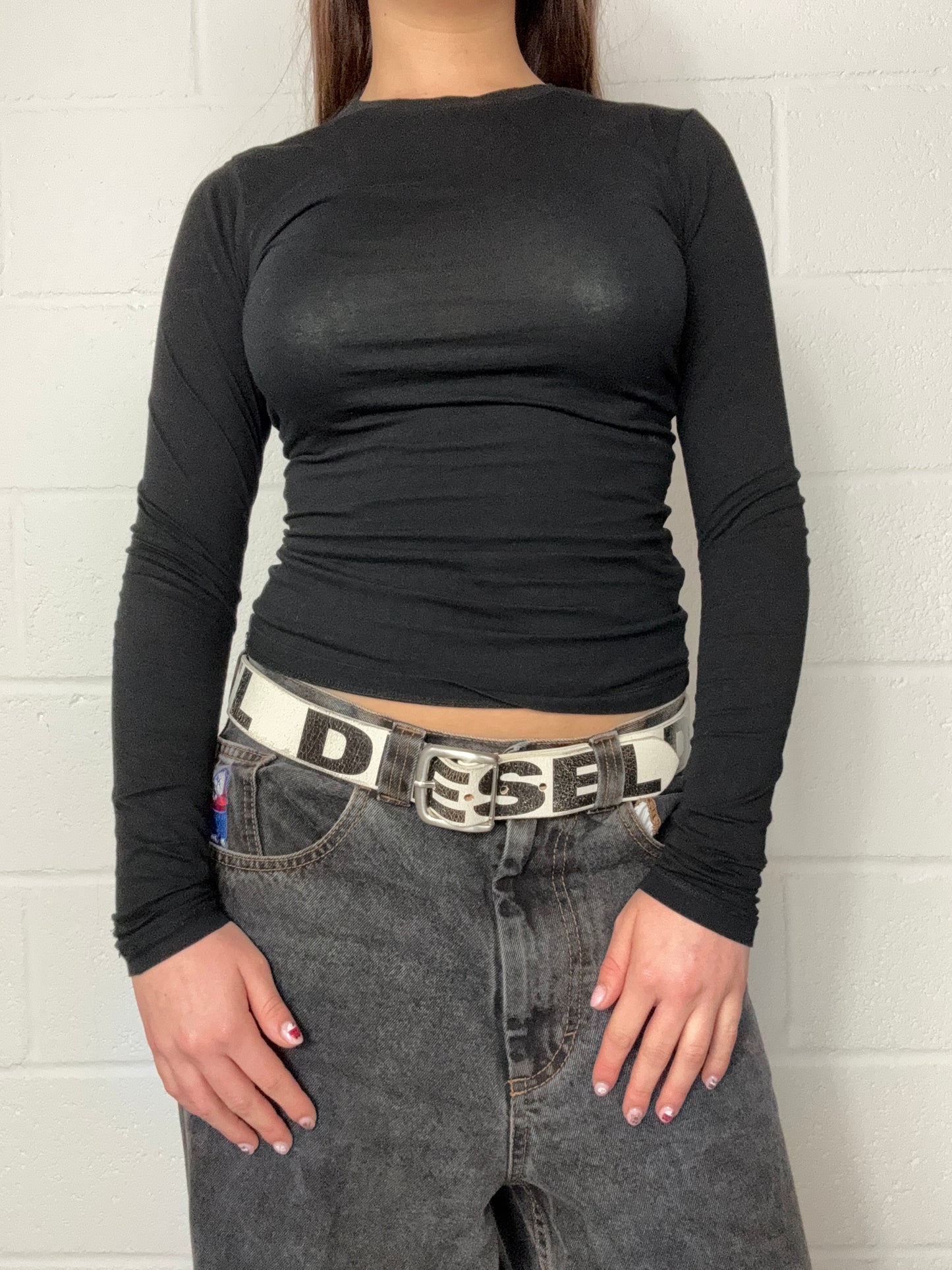 Vintage Diesel Leather Belt