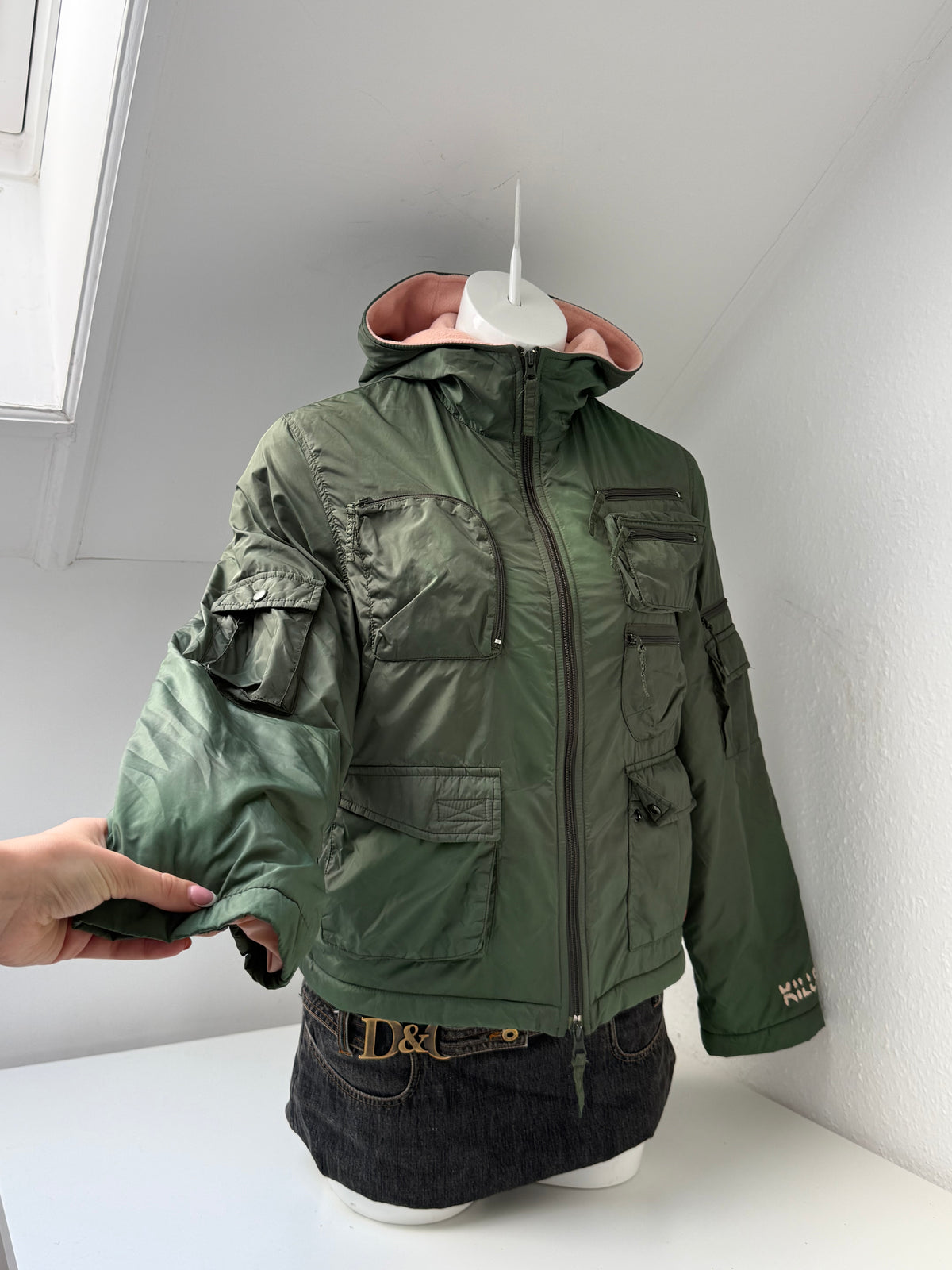 Killah 2000s Cargo Bomber Jacket (L)