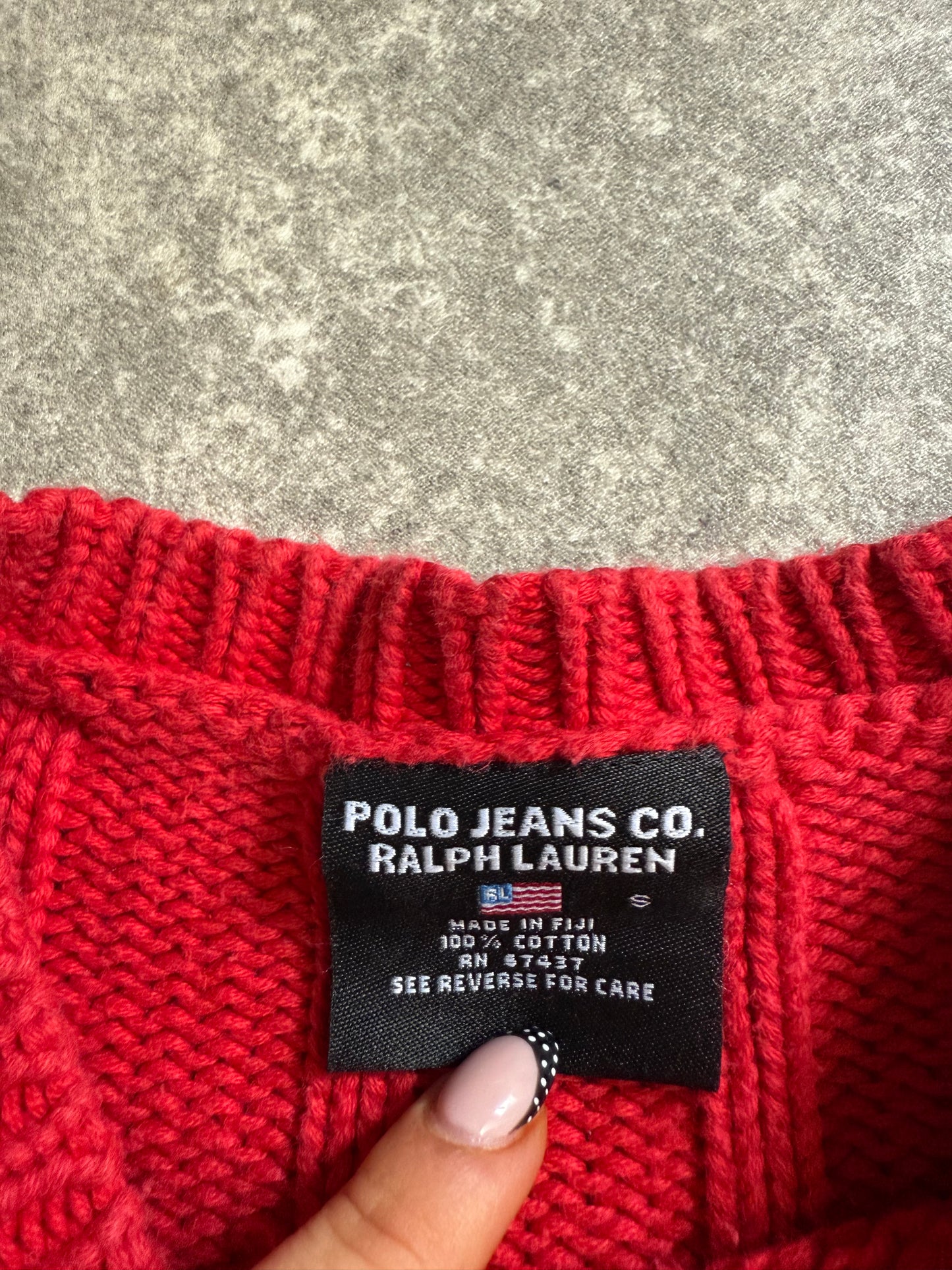 Ralph Lauren Flag Jumper (S)