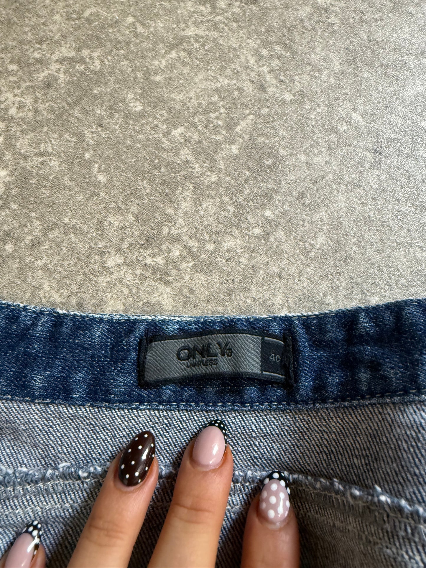 Denim Military Jacket (UK12)