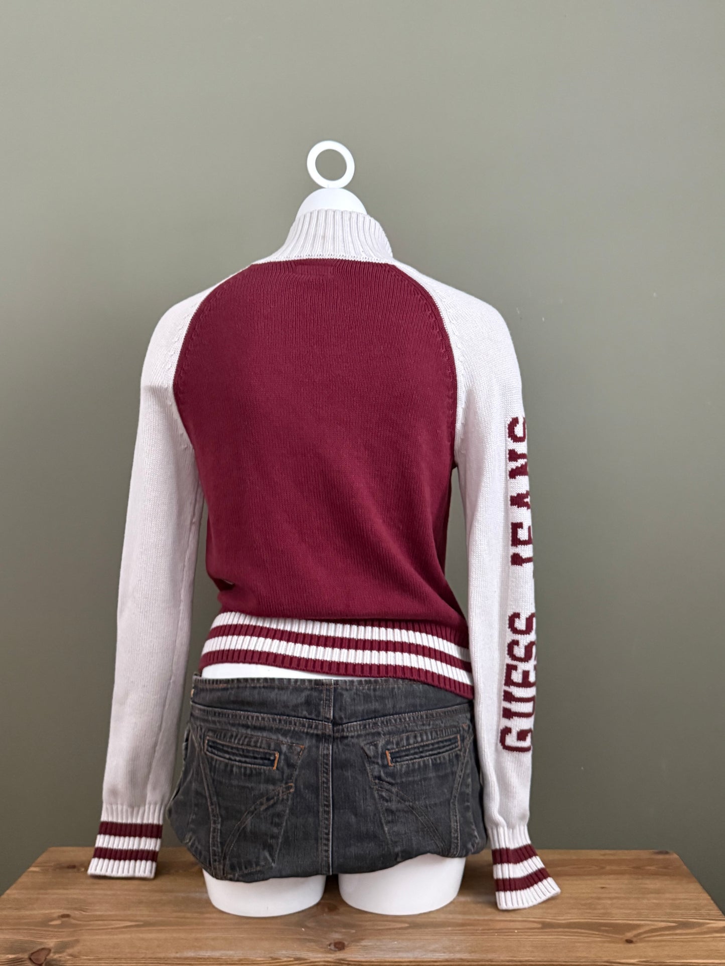 Guess Knit Zip Jumper (M)