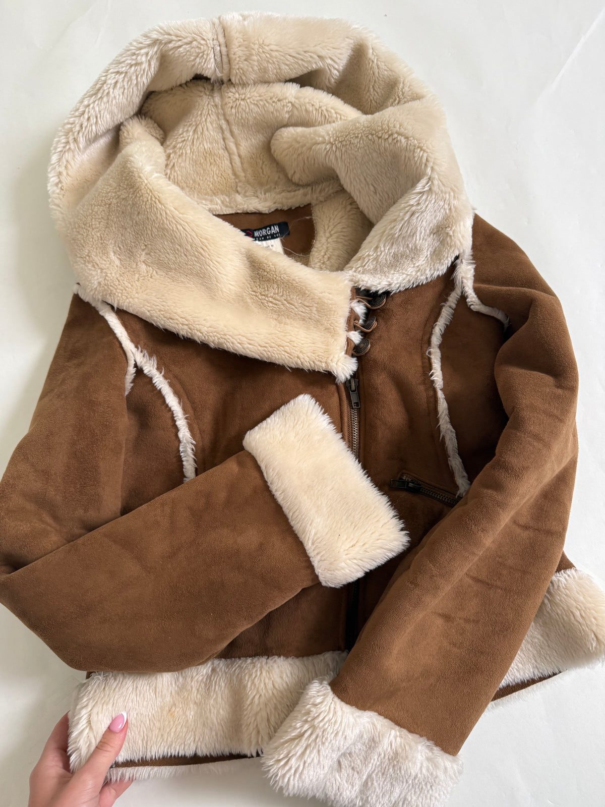 Morgan De Toi Faux Fur Jacket (S)
