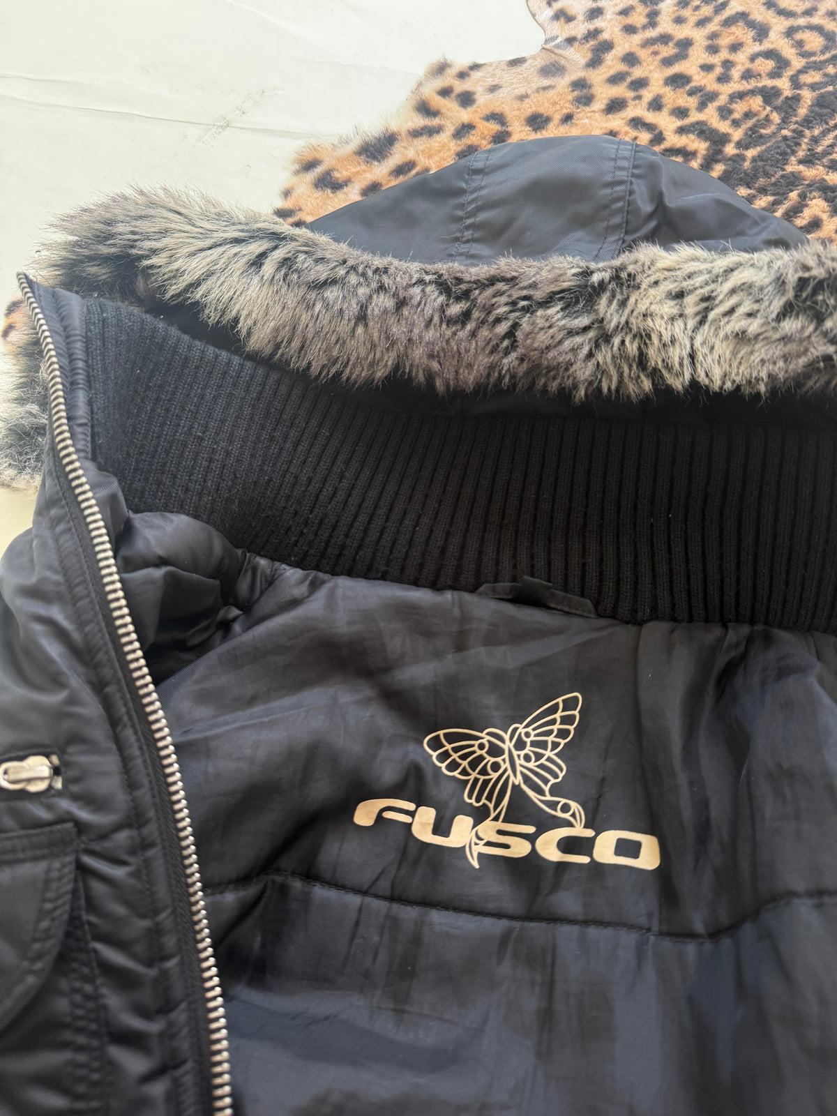 Fitted Y2K Puffer Jacket (UK12)
