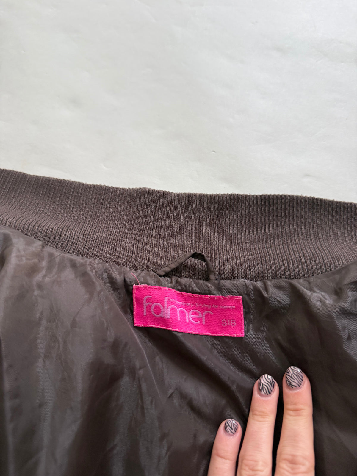 Y2K Puffer Jacket (UK16)