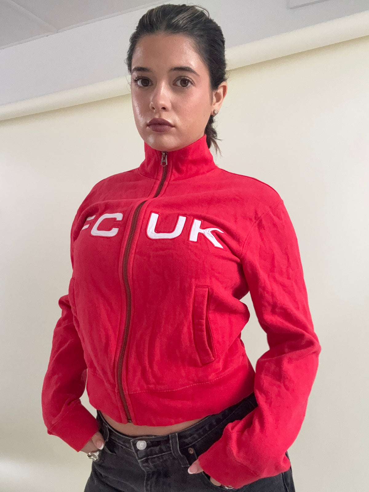 French Connection Zip Jumper (S)