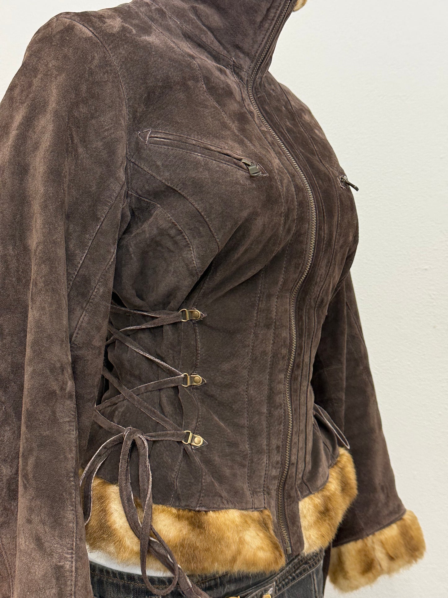 Suede Corset Jacket (S)