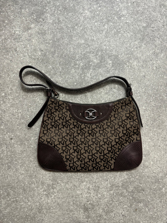 DKNY Monogram Classic Shoulder Bag