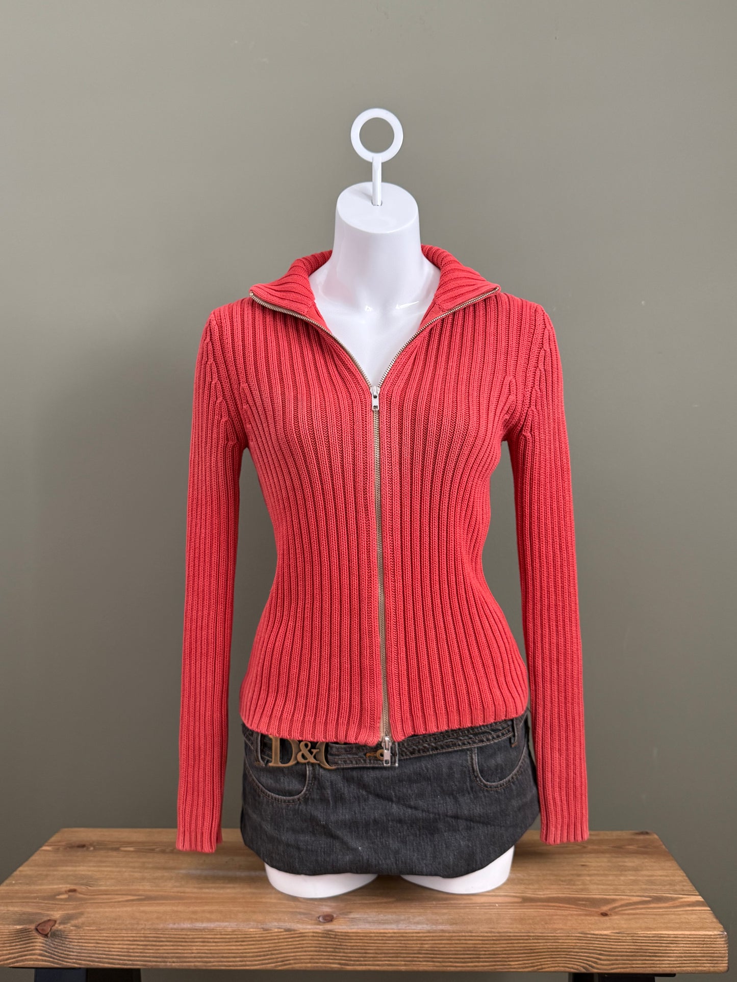 Ralph Lauren Knit Double Zip Jumper (S)