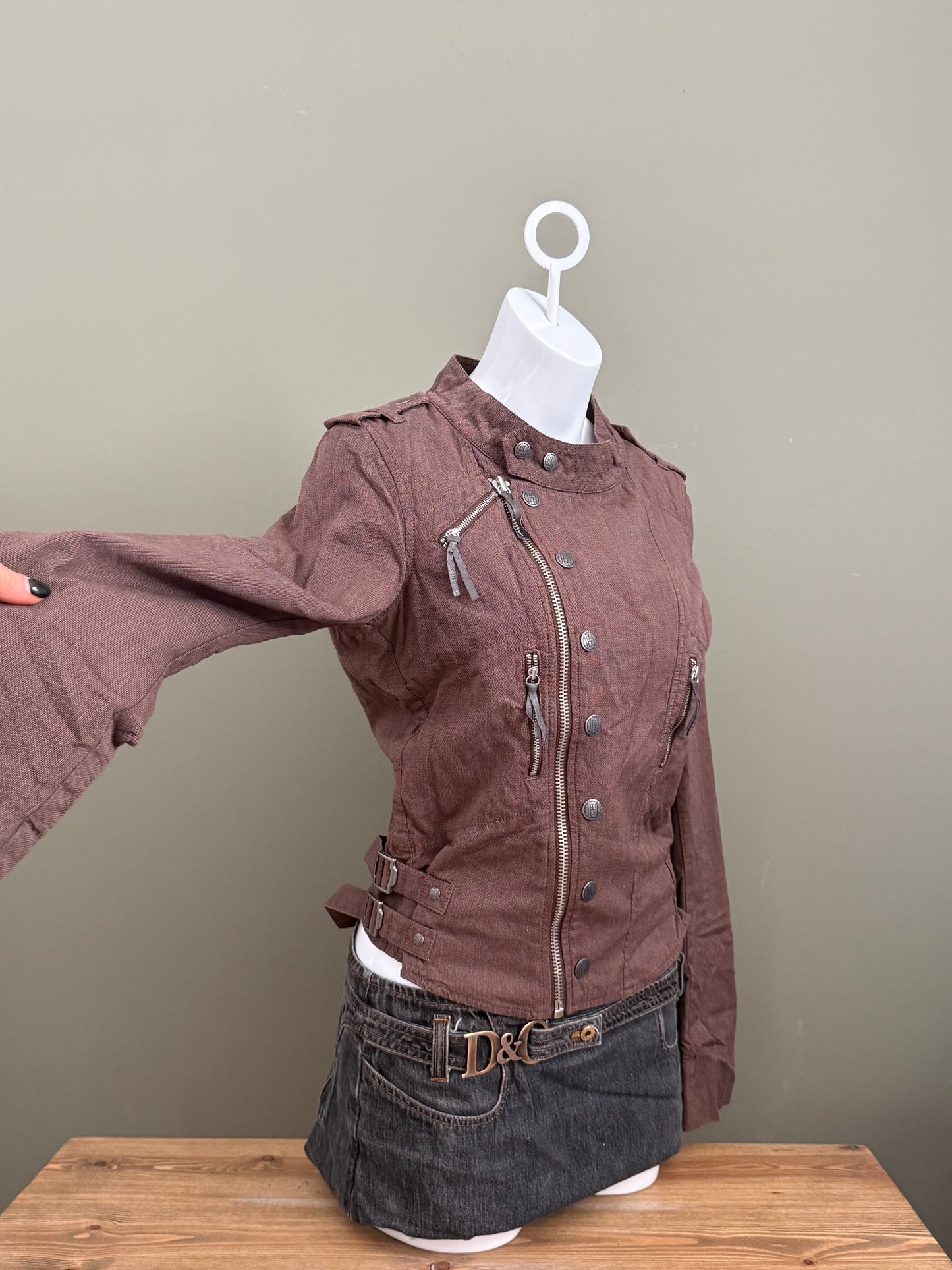 Diesel Fitted Asymmetric Jacket (L)