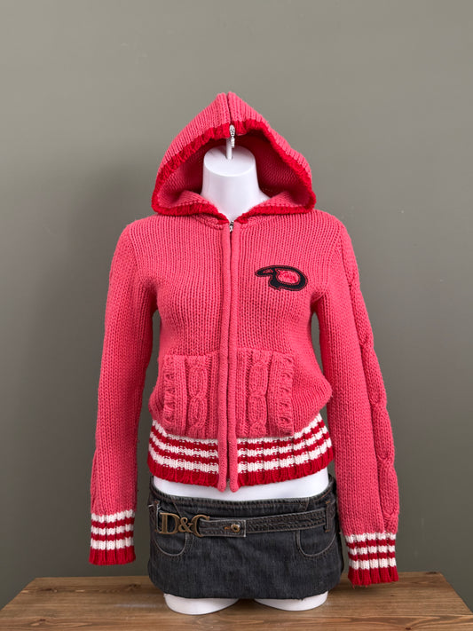 DKNY Knit Hoodie (S)