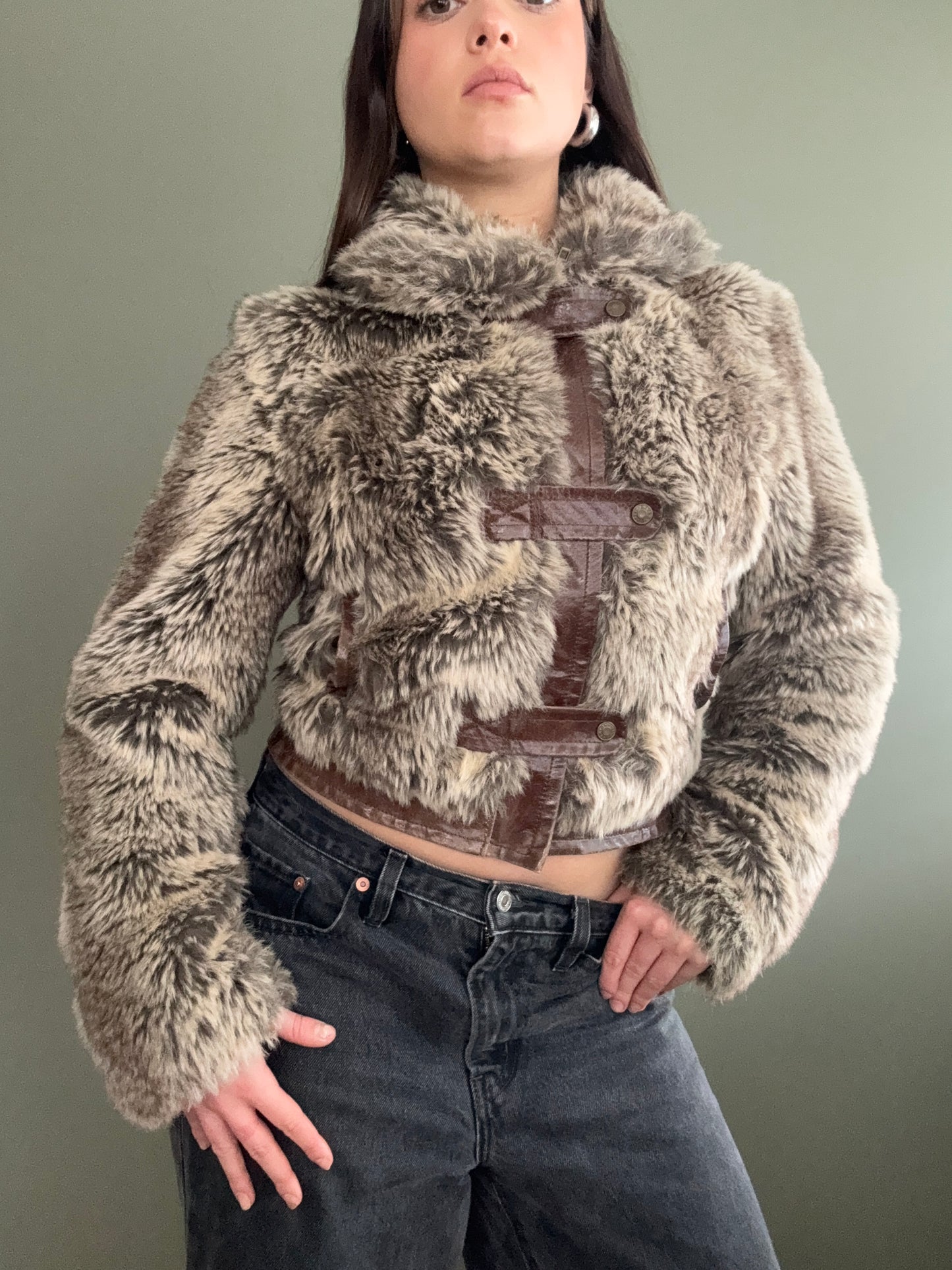 Faux Fur Jacket (UK10)