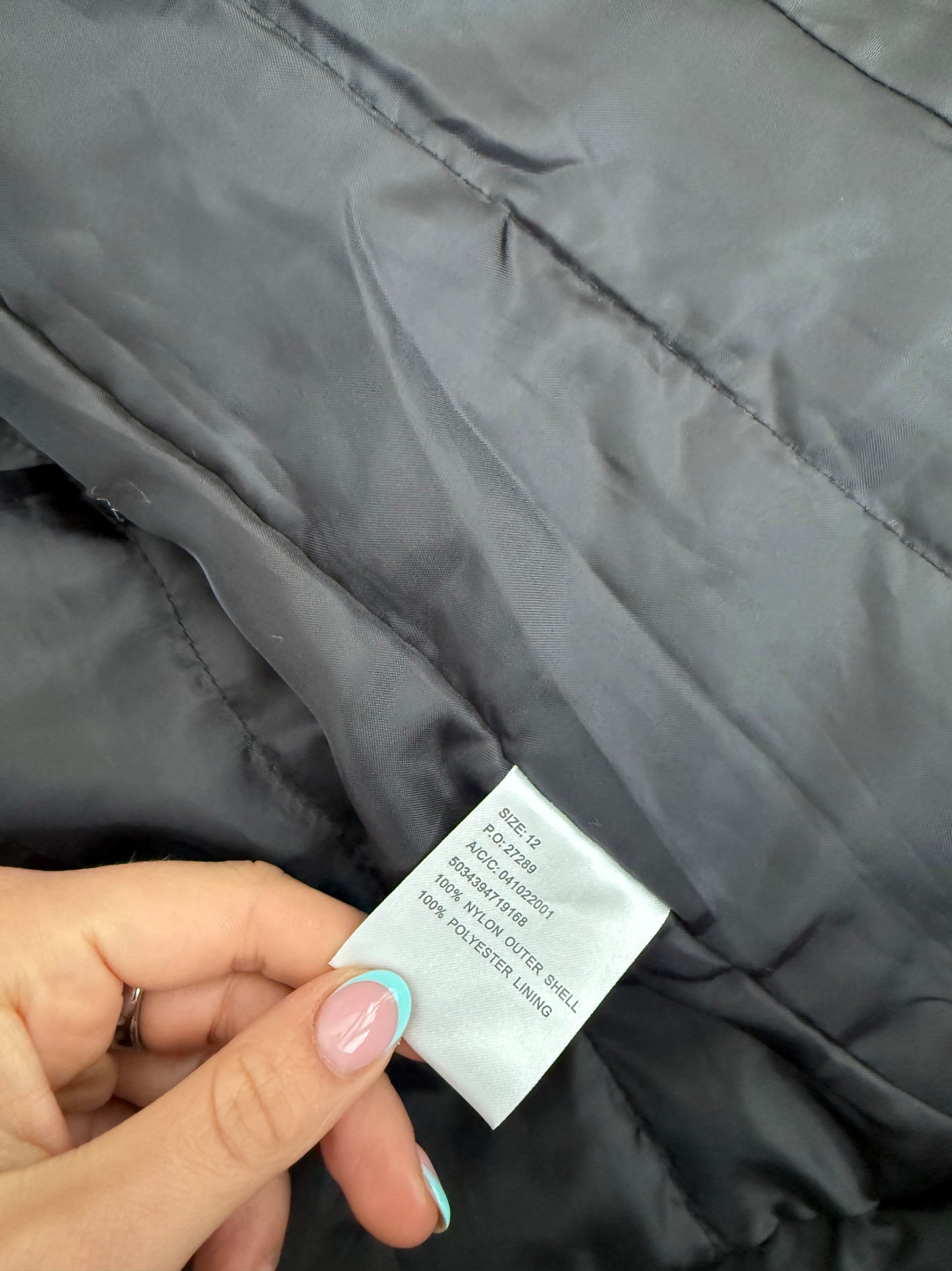 Jane Norman Ruched Coat (UK12)