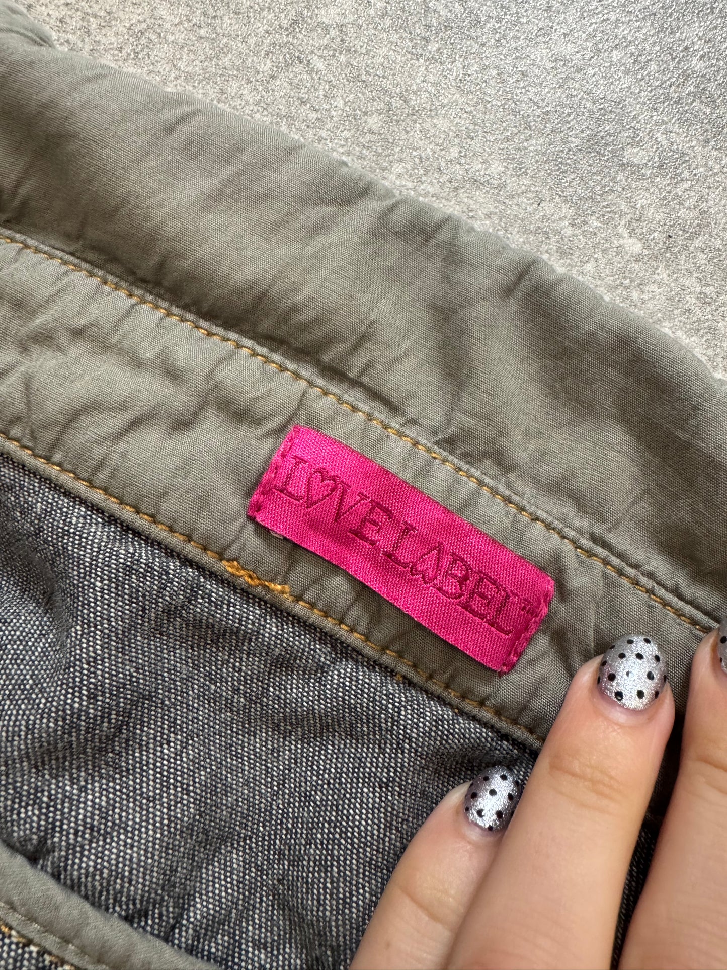 Cropped Cargo Jacket (UK10)
