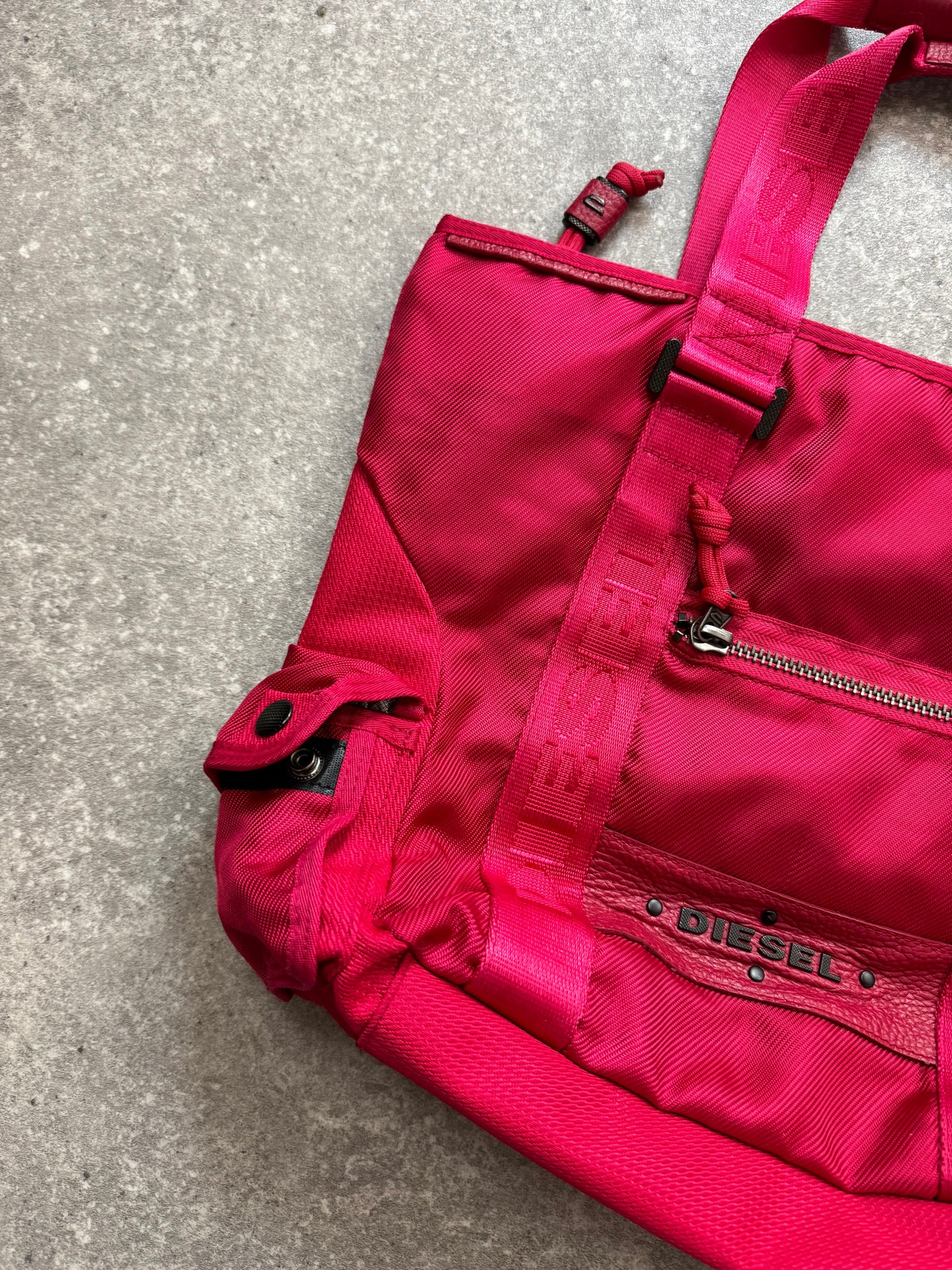 Pink Diesel Shoulder Bag