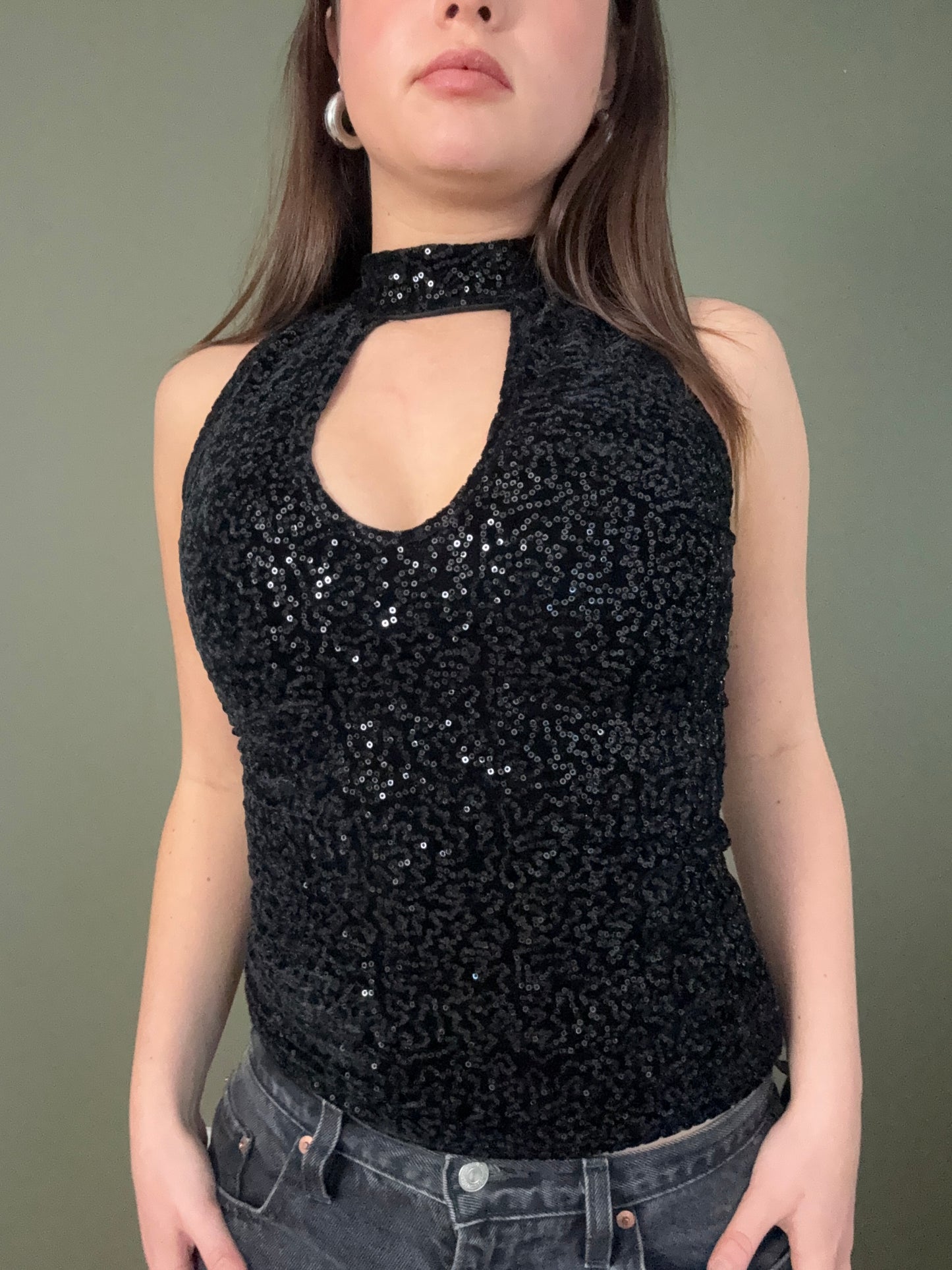 Jane Norman Sequin Top (UK6)