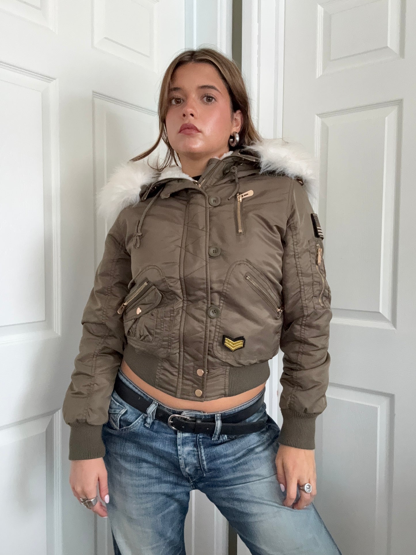 Y2K Utility Jacket (S)
