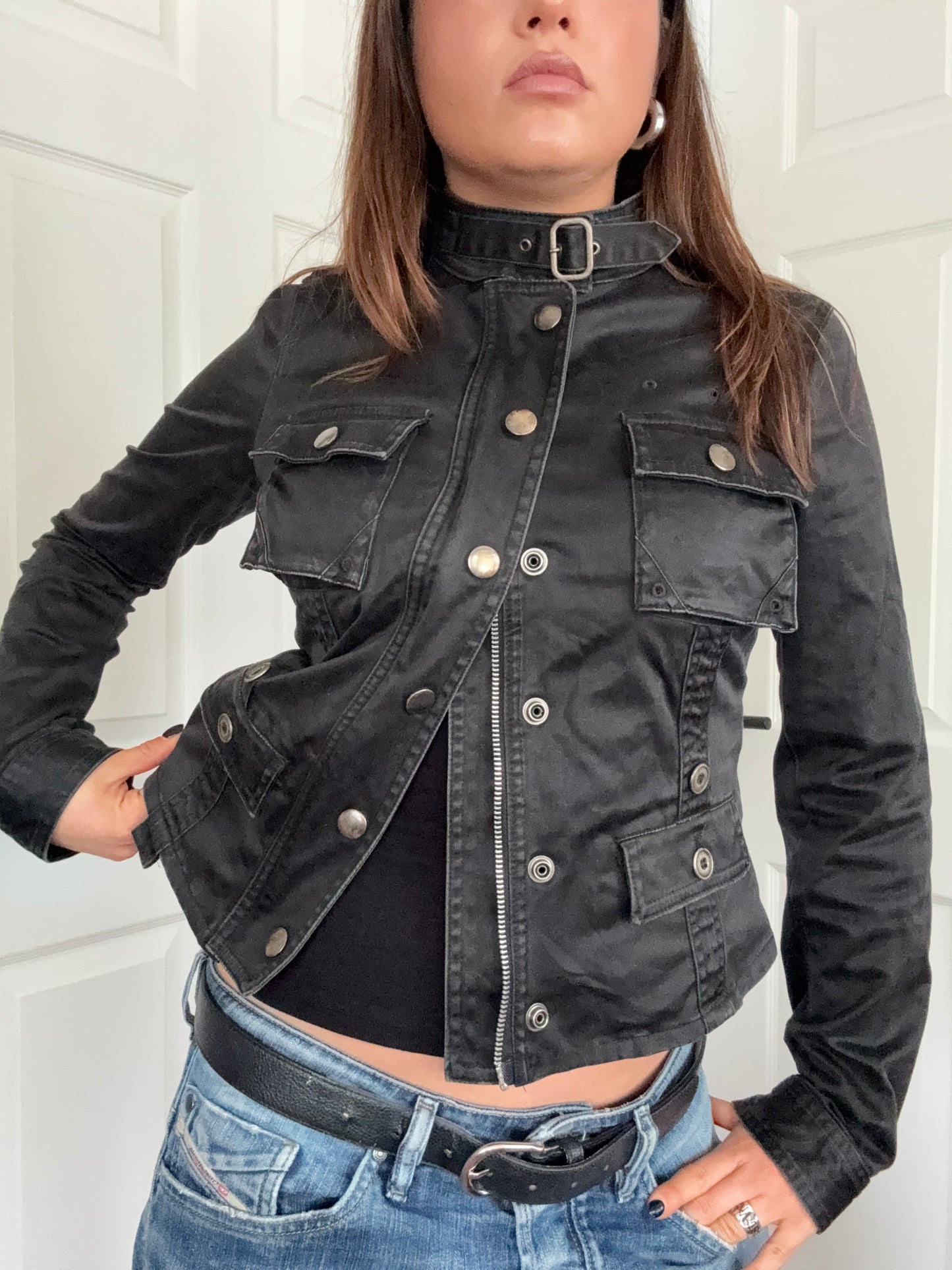 Armani Cargo Buckle Jacket (UK12)
