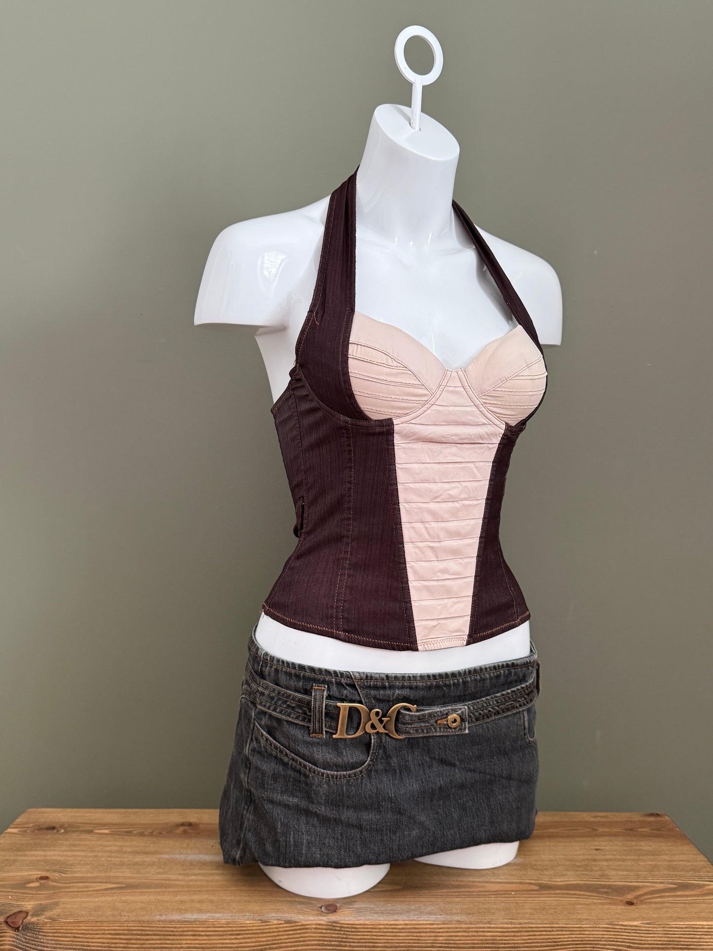 Y2K Corset Top (XS)