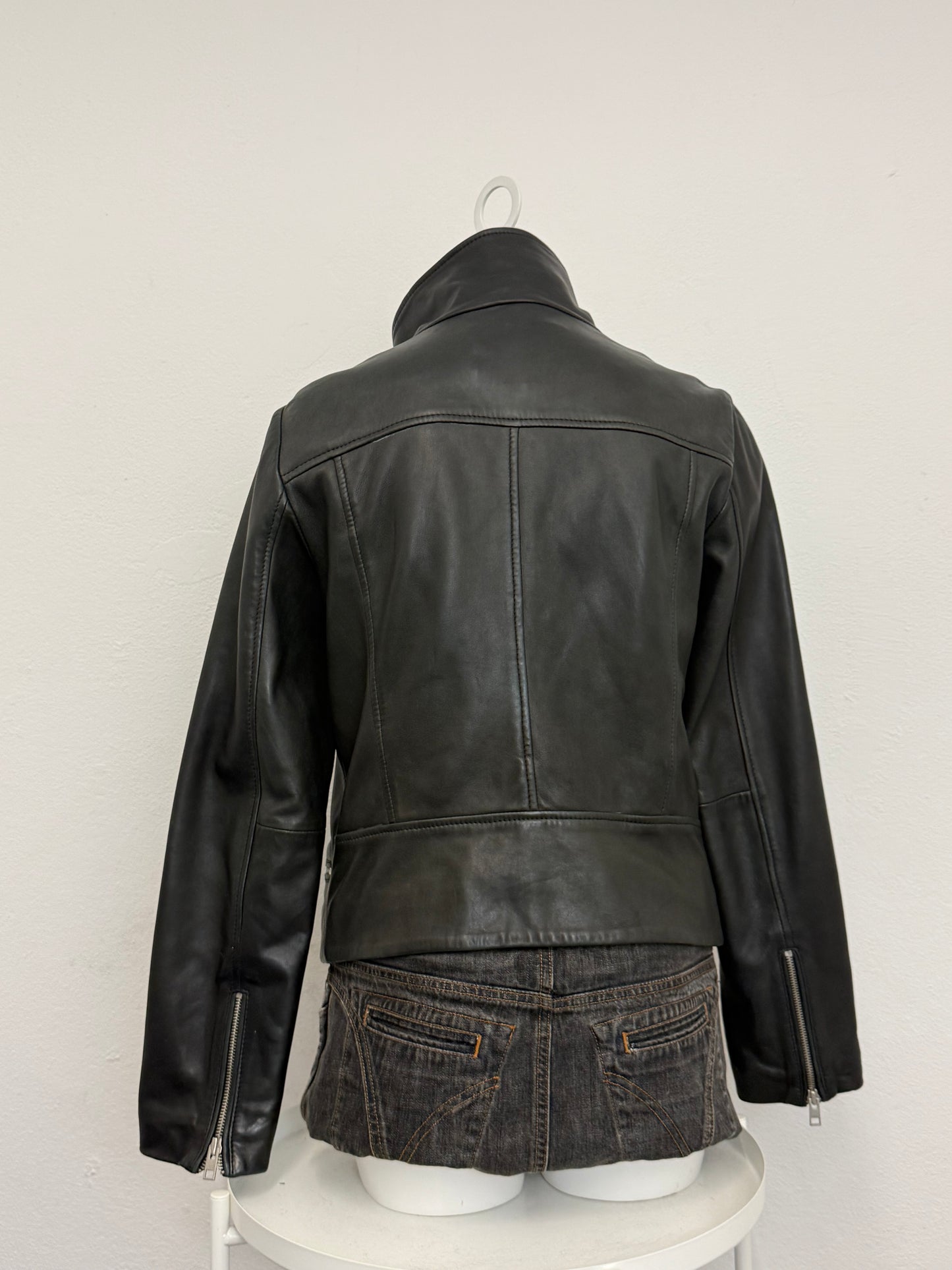 Allsaints Leather Jacket (UK12)