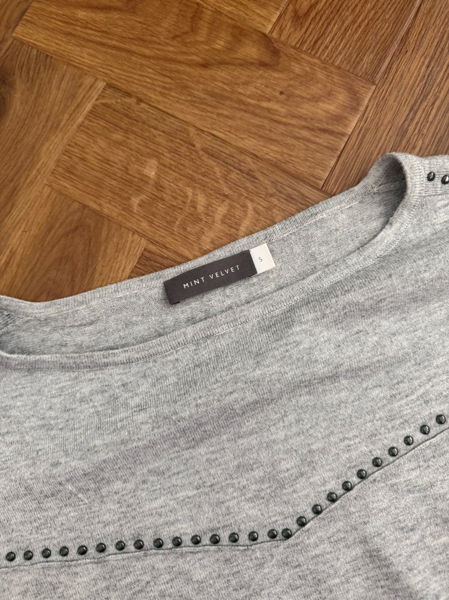 Studded Knit Top (S)