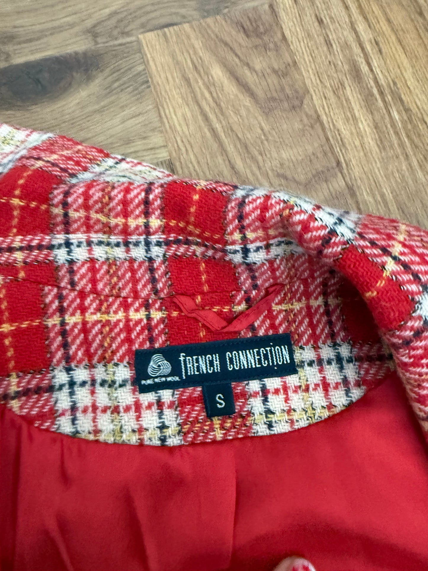 French Connection Wool Tartan Jacket (S)