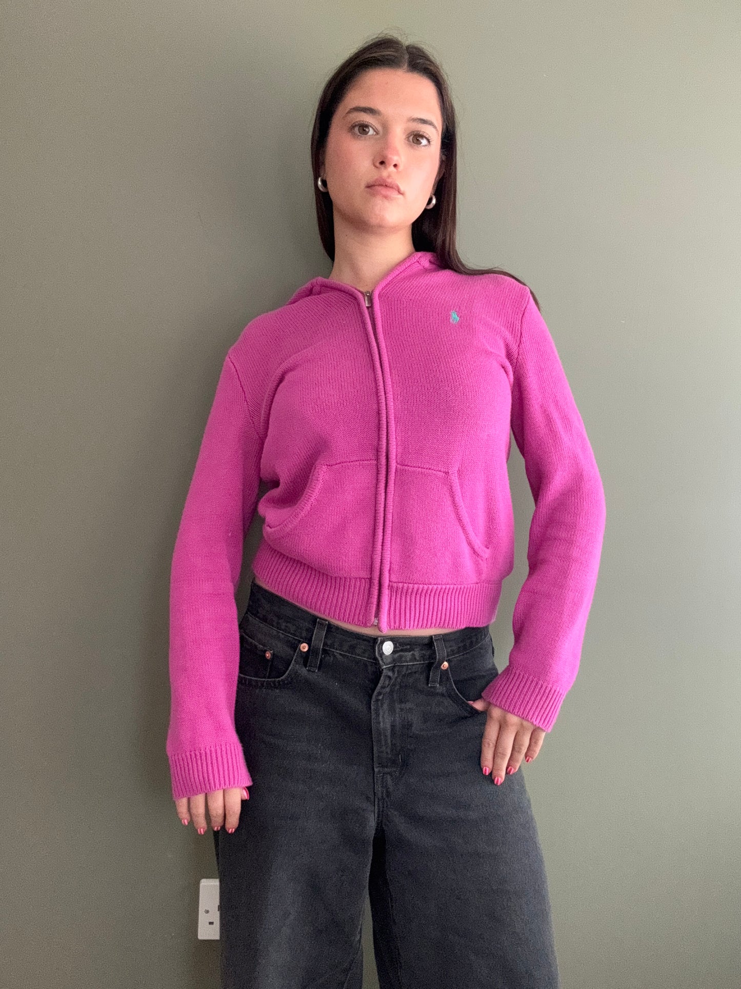 Ralph Lauren Knit Hoodie (M)