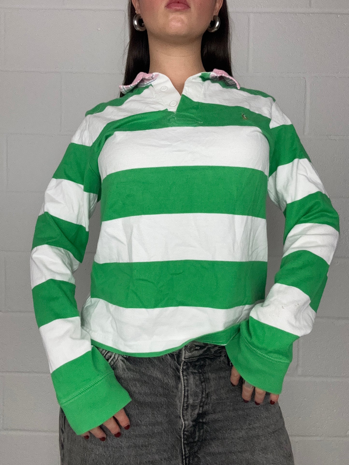 Ralph Lauren Striped Rugby Shirt (L)