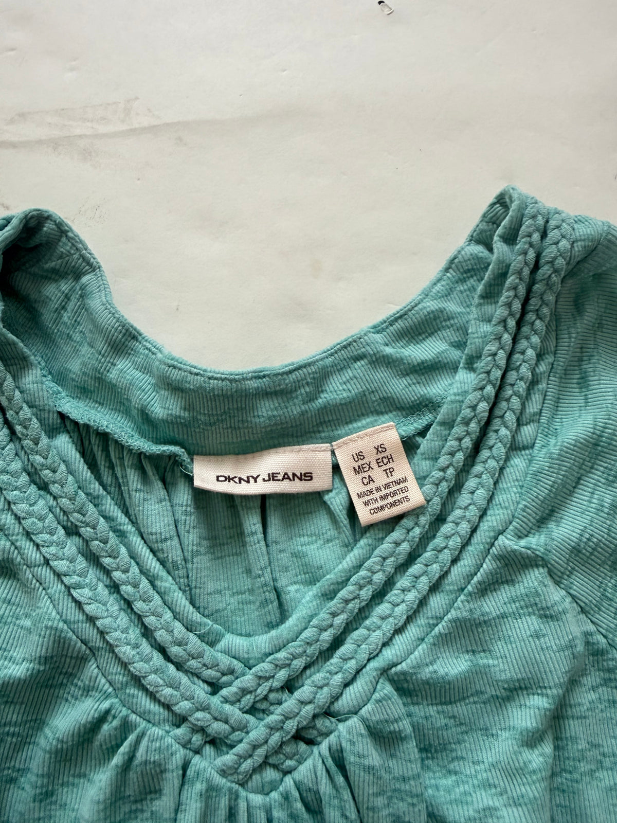 DKNY Ruched Top (XS)