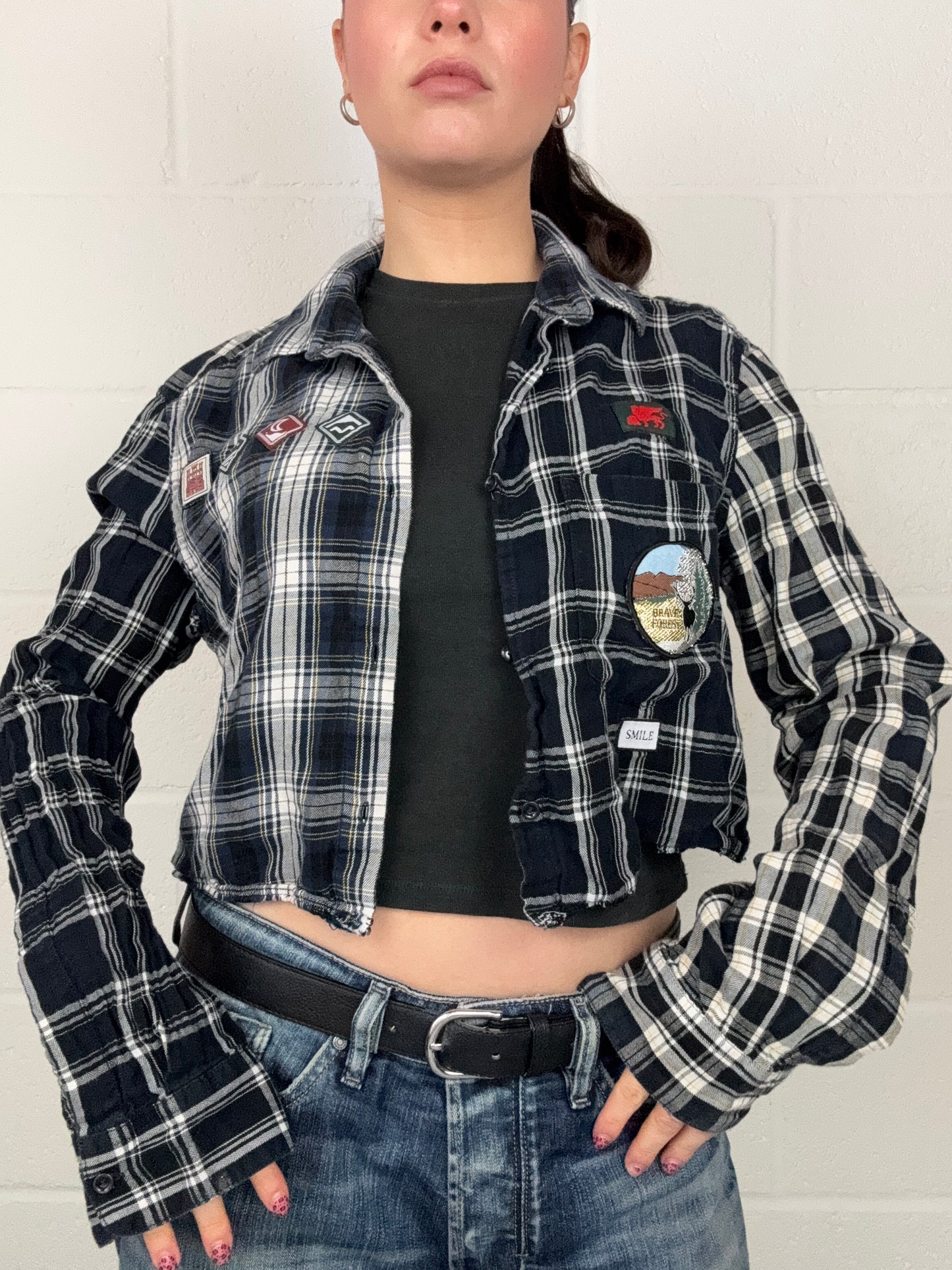 Diesel Cropped Shirt (S)