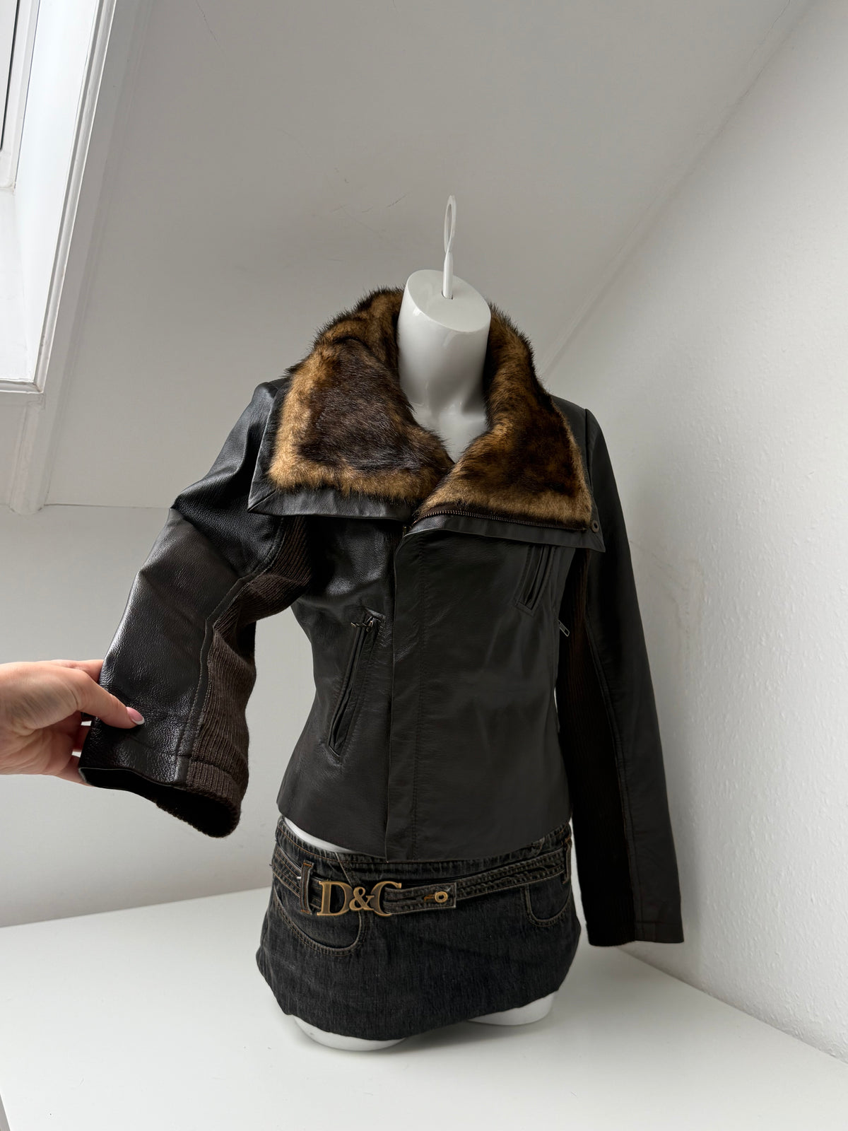 Morgan De Toi Leather Jacket (S)