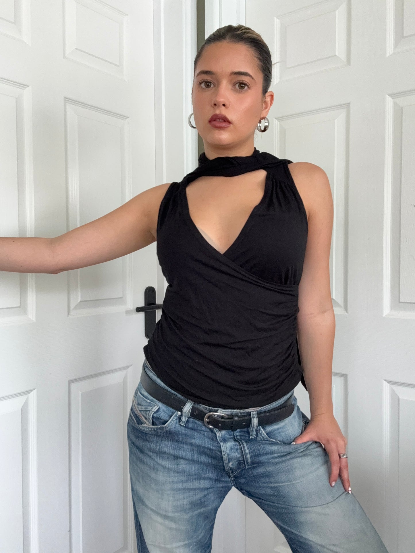Y2K Scarf Top (UK12)