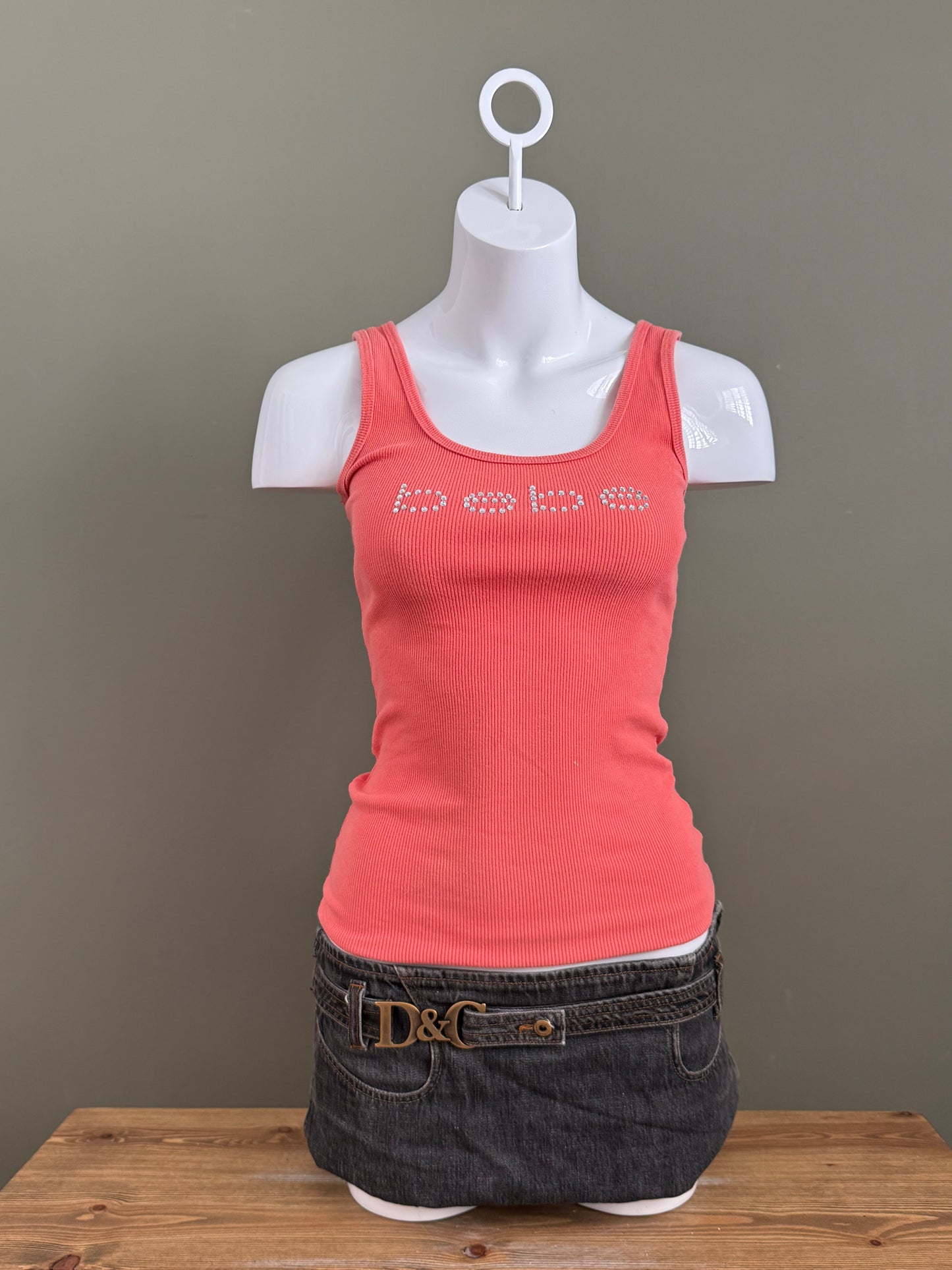 Bebe Coral Vest Top (S)
