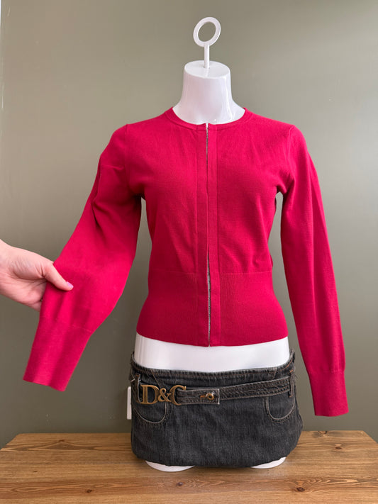 Karen Millen Hook And Eye Cardigan (M)