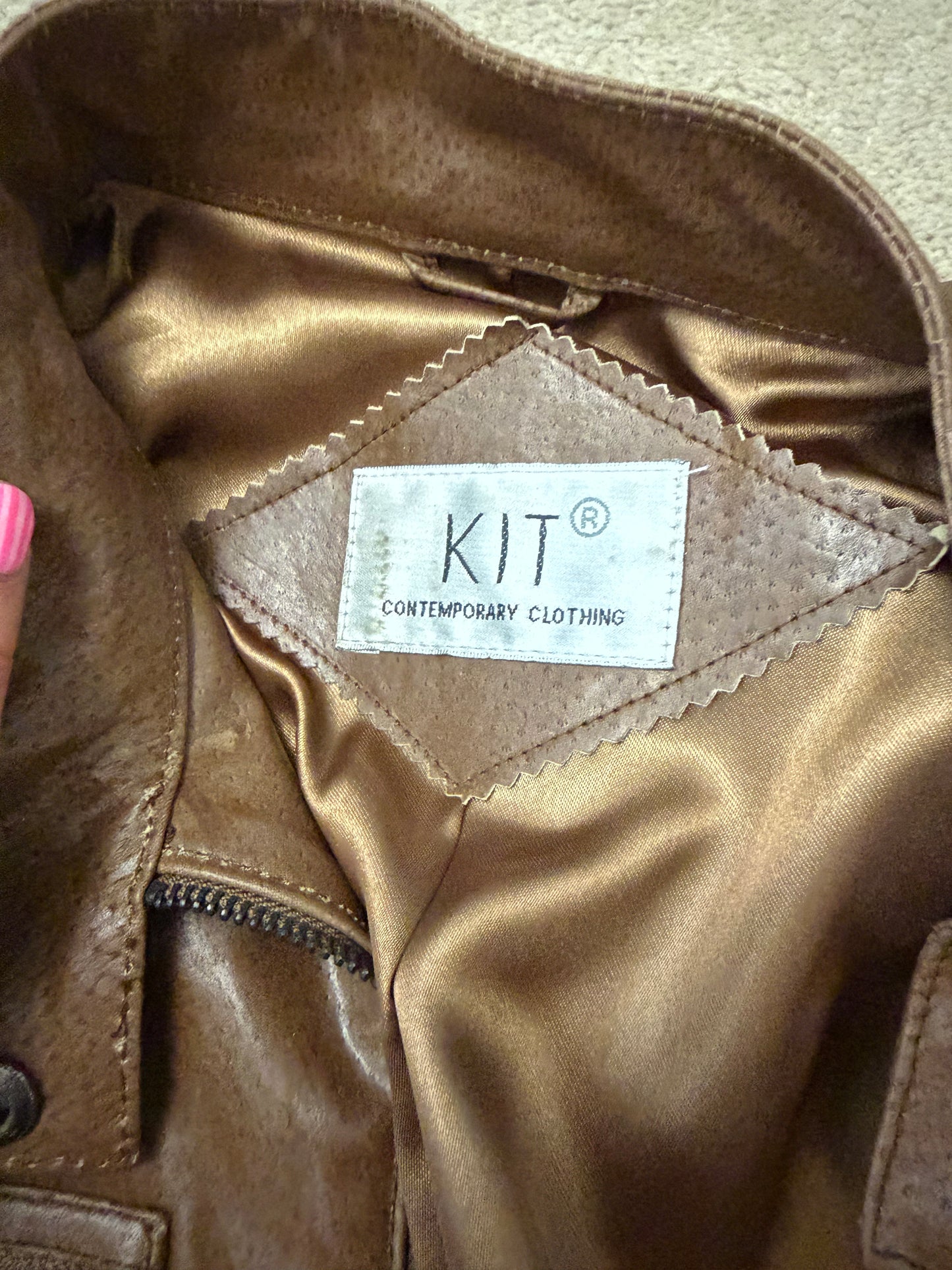 Leather Jacket (UK12)