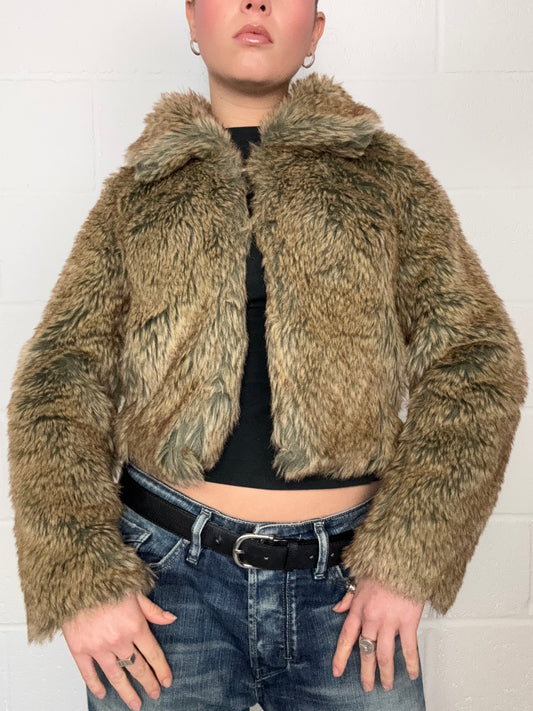 Faux Fur Jacket (UK8)