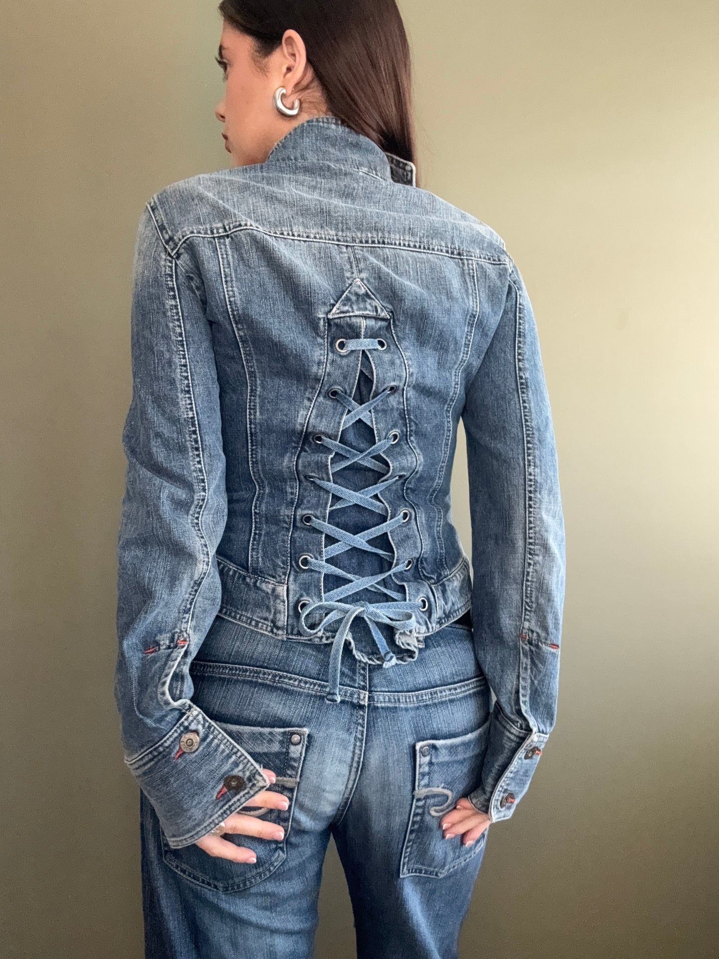 Diesel Denim Corset Jacket (M)