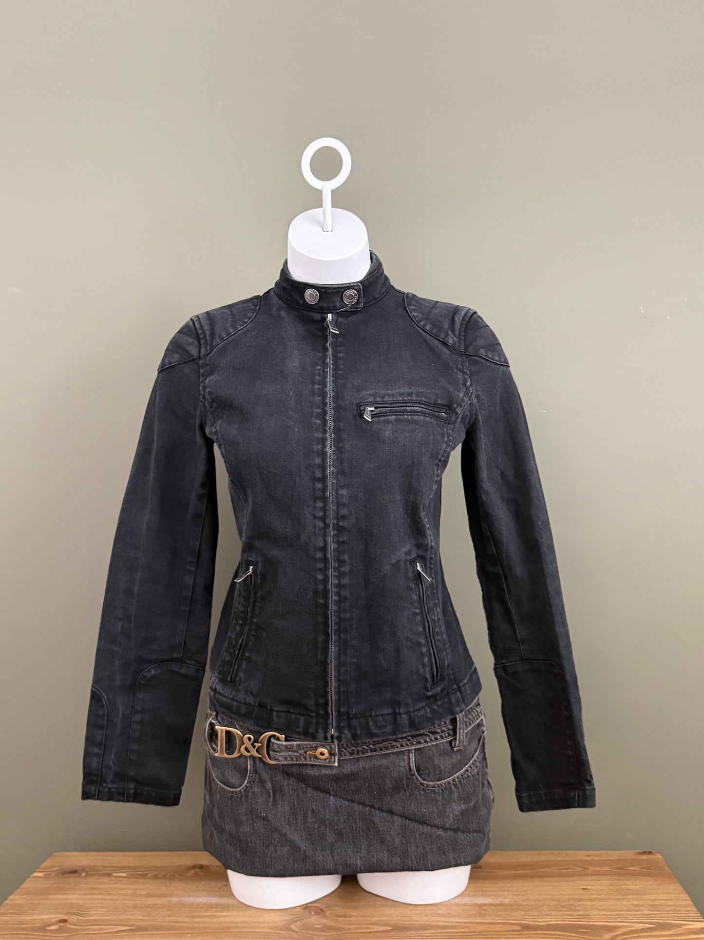 Ralph Lauren Denim Biker Jacket (S)