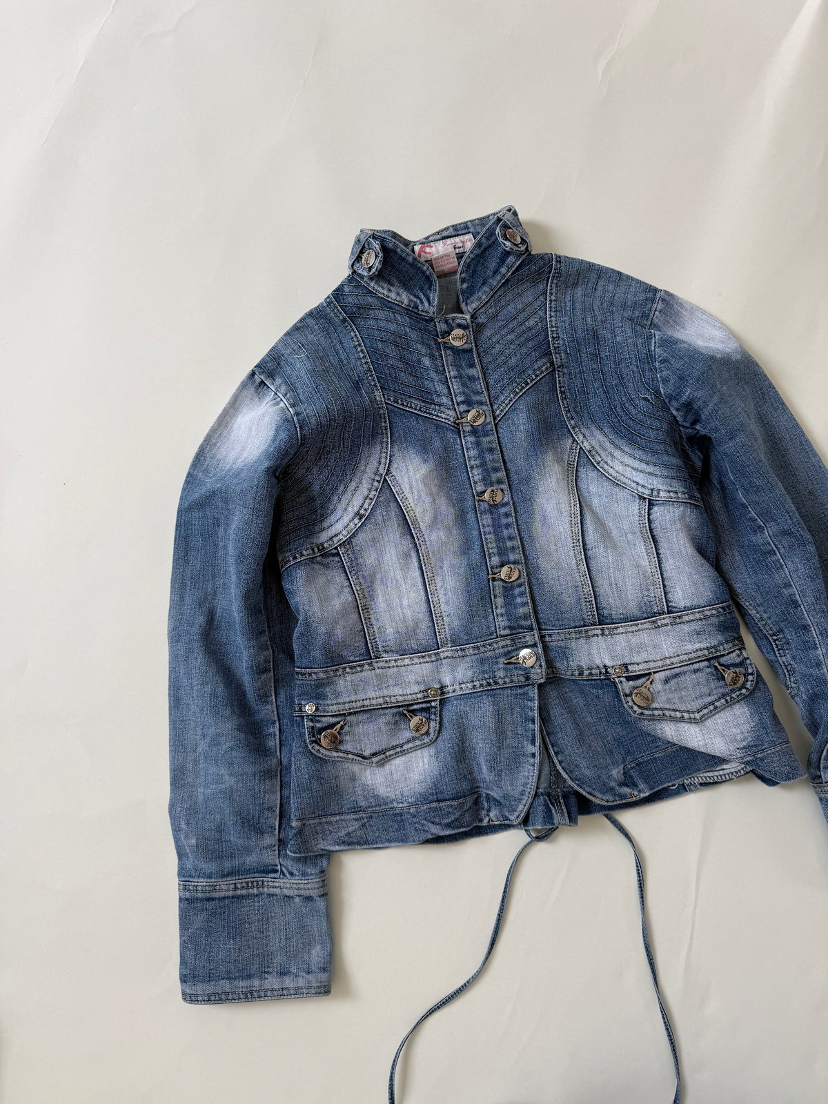 Denim Corset Jacket (L)